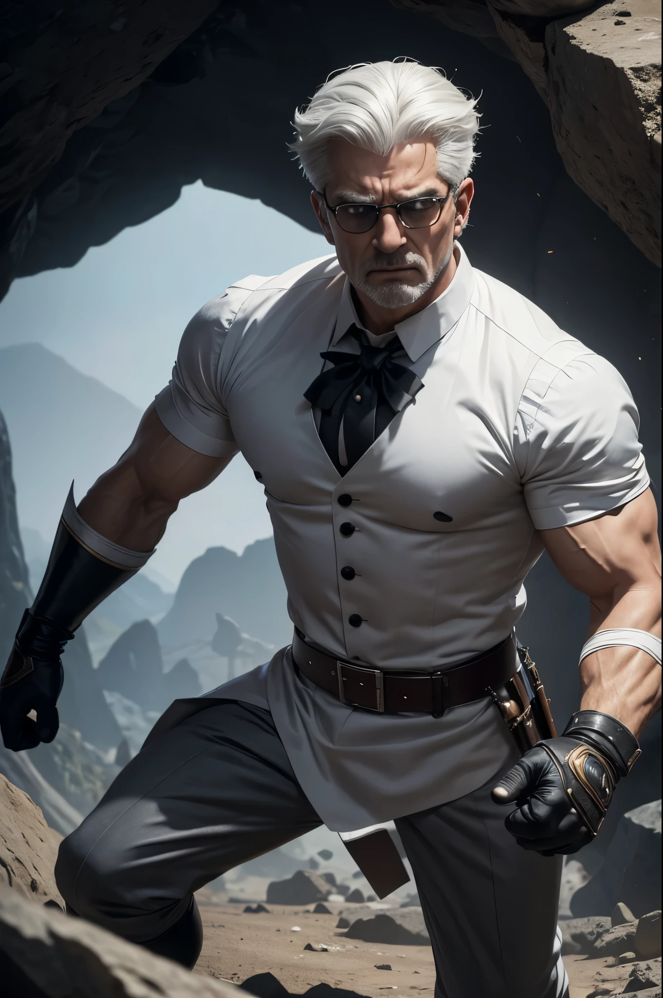 8K,white cotton gloves,fist,ultra high resolution,Super realistic,