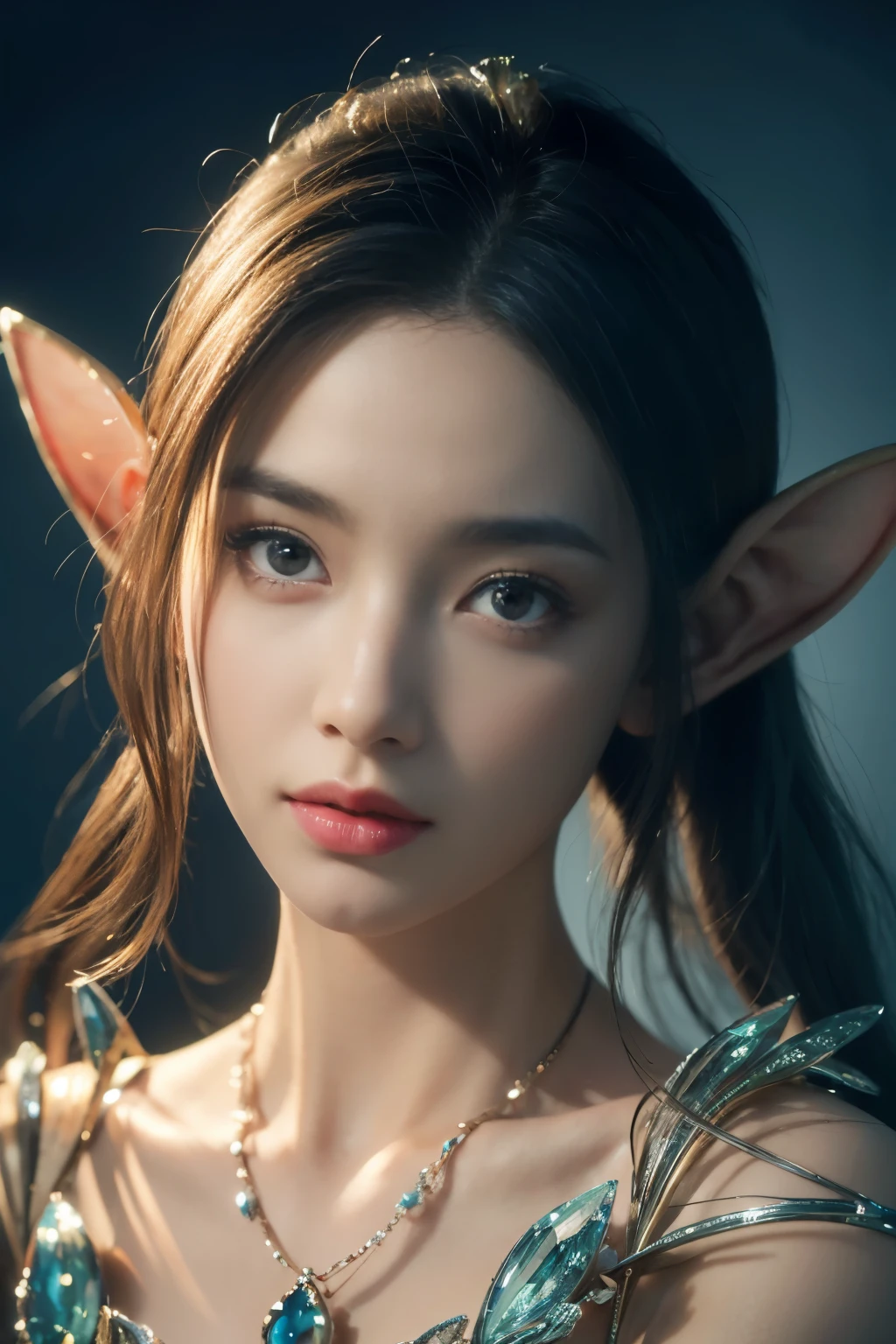 (Best quality, 4k, High-resolution, Masterpiece:1.2), Ultra-detailed, Realistic, Radiant lighting, Epoch Elves, Portraits, Fantastical colors, Fine art, Ethereal beings, Dreamlike, Whimsical creatures, Detailed facial features, Glowing eyes, Elven beauties, Ethereal glow, Mythical creatures, Harmonious composition, Dazzling colors, Stunning visual effects, Otherworldly appearance, Mesmerizing artistry,