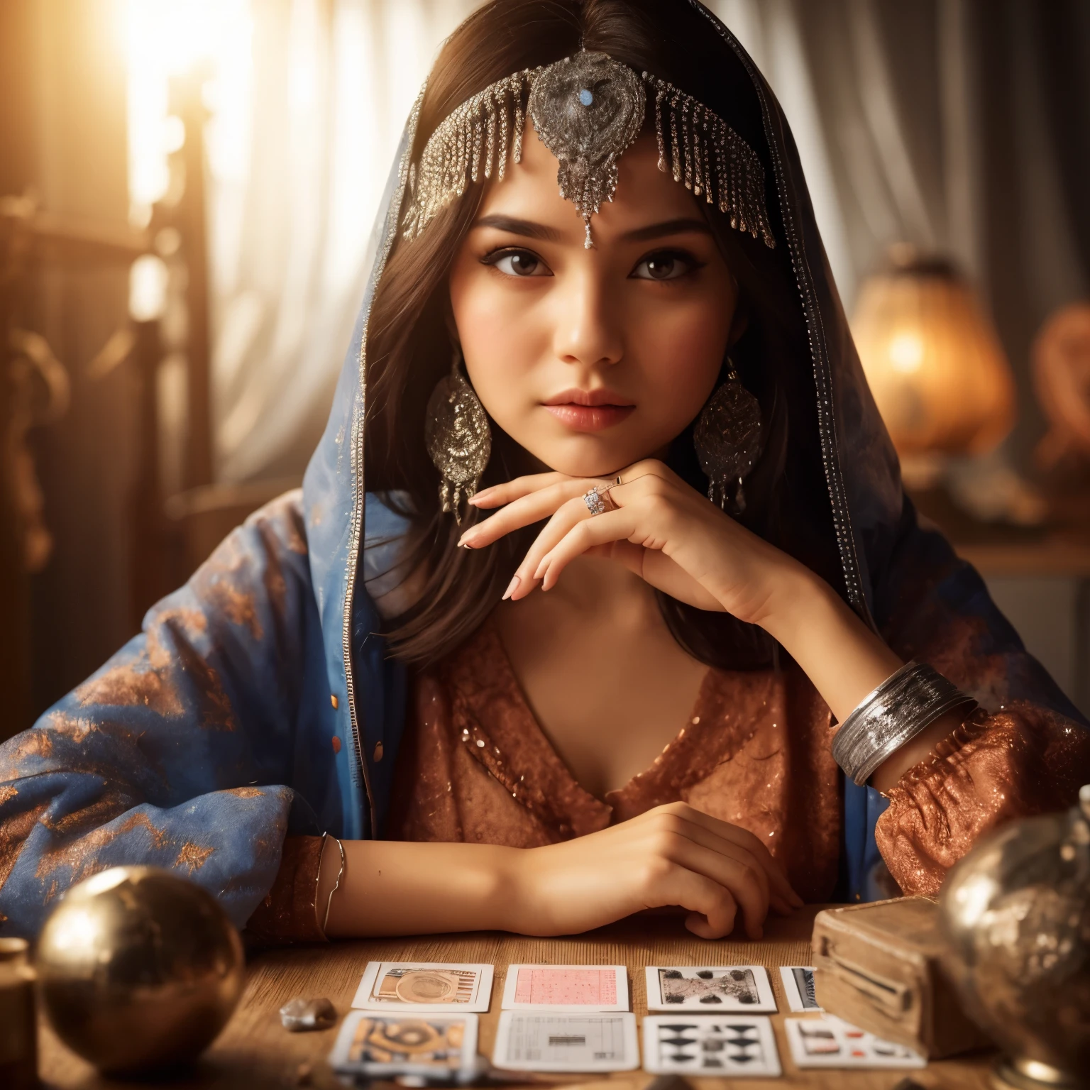 (((master part))), better quality, Super detailed, blush, Cute and playful, Huge, leather jacket, silver hair, Pentead Fofo, elastic chest, heart-breaking eyes, sweet expression, belly button, Dynamic and cute poses.