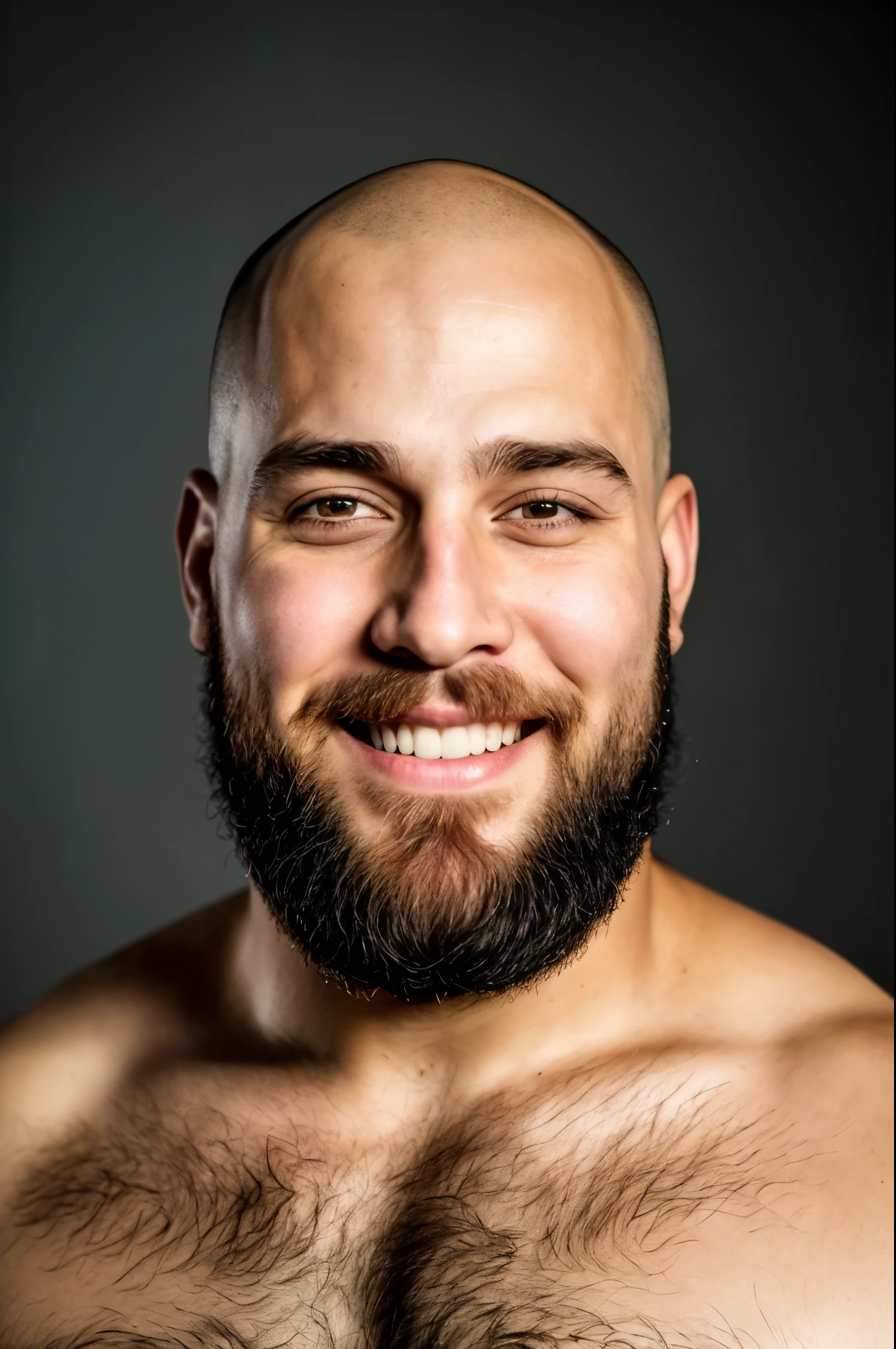 RAW photo in sequence, uma imagem de um homem 27 anos, ((retrato esportivo, sorridente)), big beard, bald head, elegânte
RAW photo in sequence, uma imagem de um homem 27 anos, ((retrato esportivo, sorridente)), big beard, bald head, elegant Retouched:
RAW photo in sequence, uma imagem de um homem com 27 anos, ((retrato esportivo, sorrindo)), big beard, bald head, elegante
Imagem de alta qualidade retocada:
Foto RAW