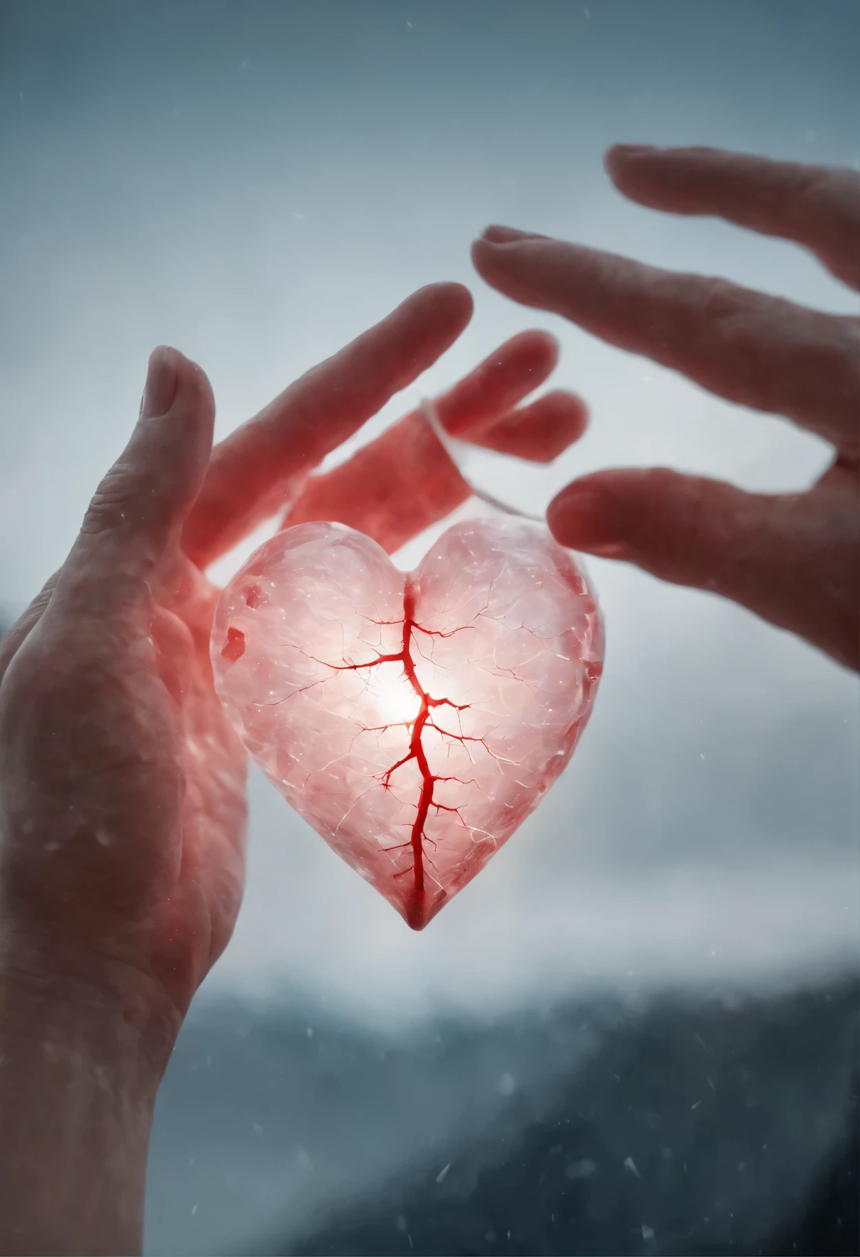 Impulse, Impulse, tachycardia, Heart, Heartbeat, cardiogram, Heart pulse, Ice, Falling down, The Comet, Heart, Hands , Life, Blood