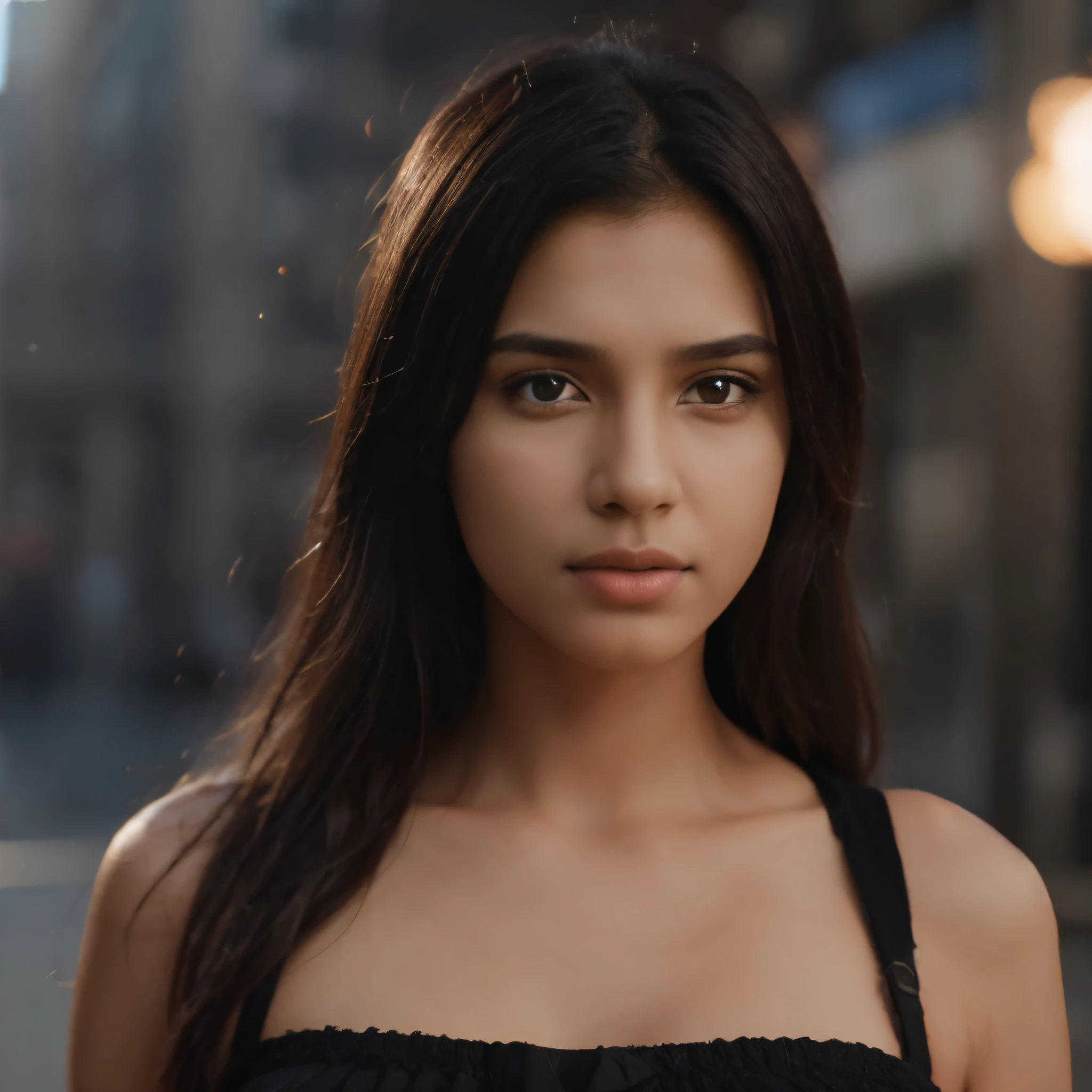 young Indian girl, 18-year-old, old looking top, 100 AD style dress, gentle lighting, intricate facial details, flawless complexion,full body picture, top-notch 3D rendering, hyper-realistic,  photorealistic digital art trending on Artstation 8k HD high definition detailed realistic, detailed, skin texture, hyper detailed, realistic skin texture, armature, best quality, ultra high res, (photorealistic:1.4),, high resolution, detailed, raw photo, 400 camera f1.6 lens rich colors hyper realistic lifelike texture dramatic lighting