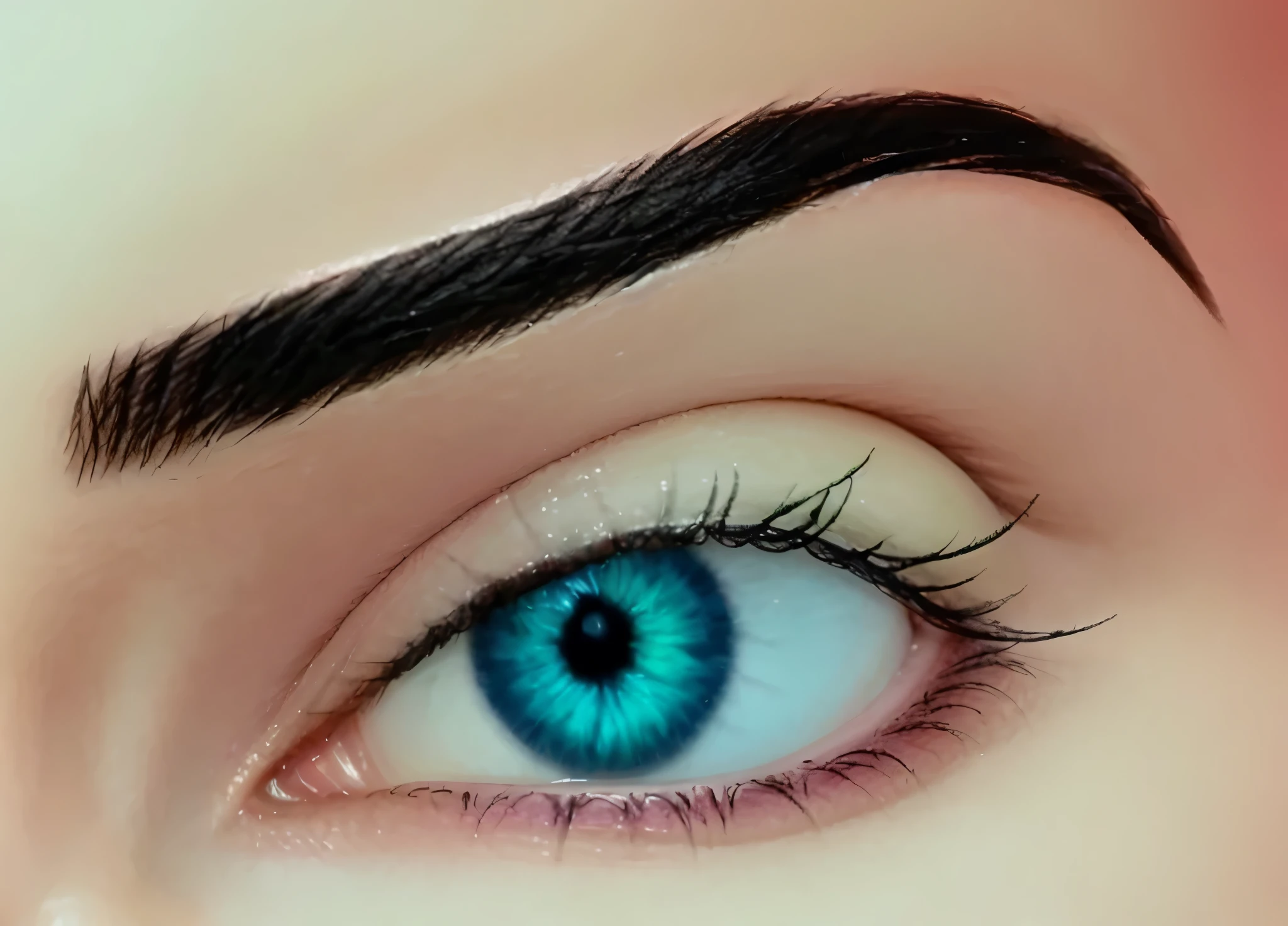 there is a close-up of a woman's eye with blue eyes, olhos azuis extremamente detalhados, olhos lindos e detalhados, olhos realistas e detalhados, olhos realistas detalhados, Olhos sombreados confiantes, pastel blue eyes, olhos detalhados perfeitos, olhos altamente detalhados, corpo e olhos detalhados, Olhos azuis claros e brilhantes, lindo olho, Imagem realista, Olho perfeito, lindos olhos detalhados, sobrancelha realista detalhada, (sobrancelha realista), sobrancelha realista, sobrancelha realista perfeita bonita, ((sobrancelha realista e bonita)), sobrancelha realista muito detalhada bem realista e bonita, sobrancelha muito realista