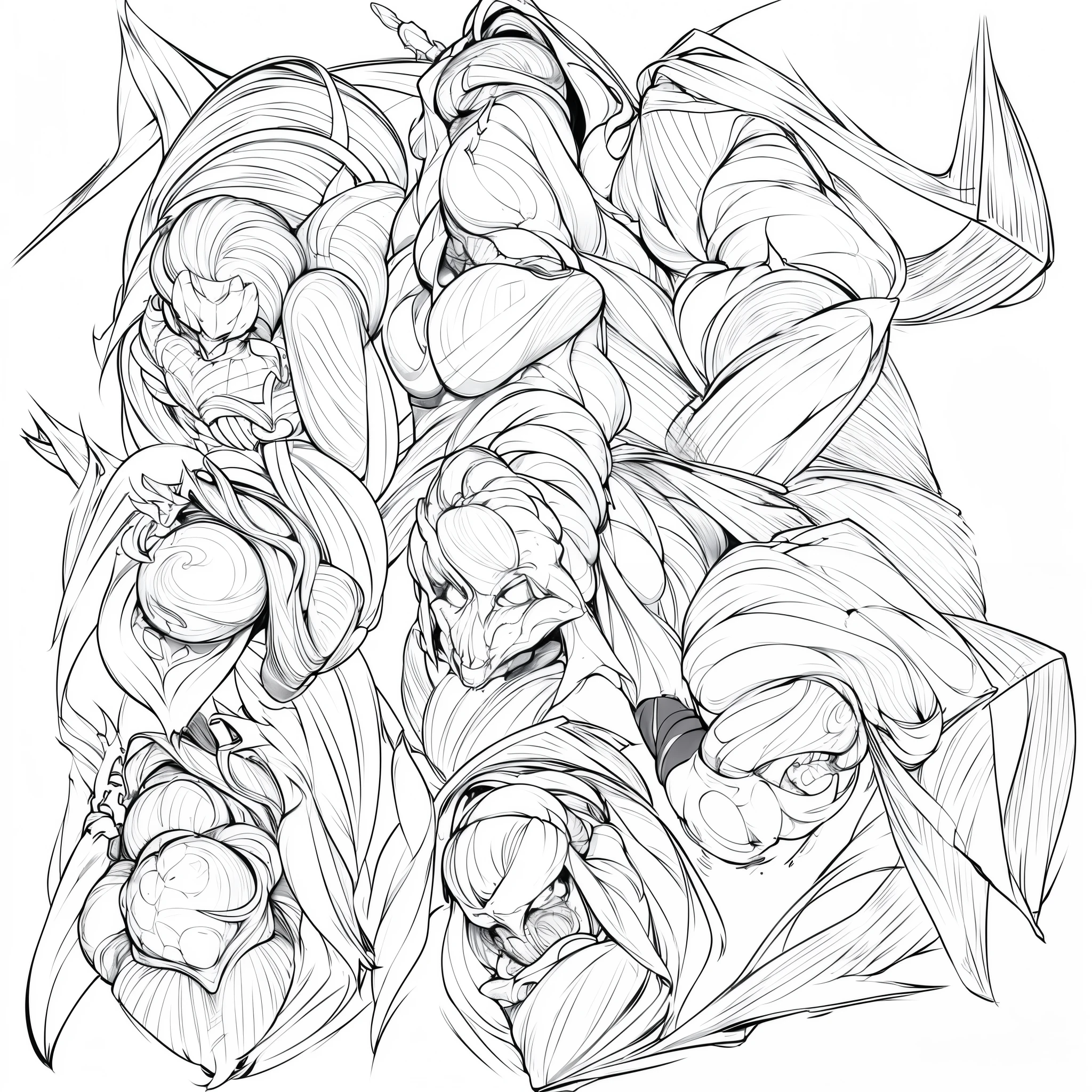 Goku dragon ball sketches