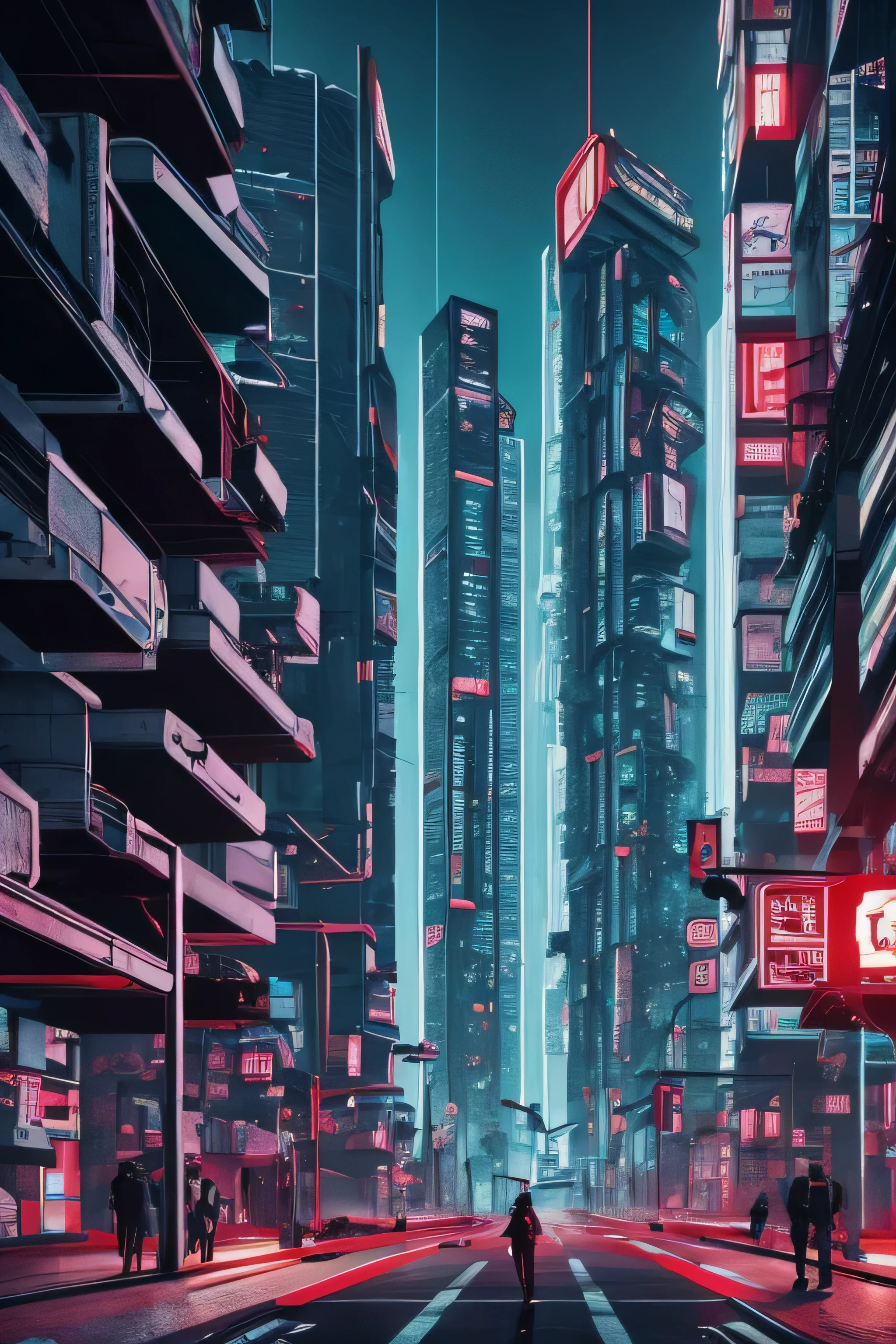 arquitetura cyberpunk