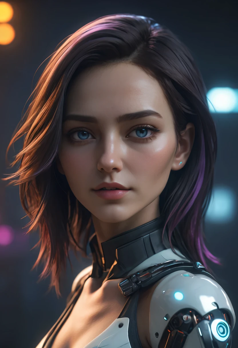 ((best quality)), ((masterpiece)), (detailed:1.4), 3D, Image of a beautiful cyberpunk woman,human development report (high dynamic range),Ray tracing,NVIDIA RTX,super resolution,Unreal 5,subsurface scattering,PBR texture,post processing,Anisotropic filtering,depth of field,Maximum clarity and sharpness,multi-layer texture,Albedo and specular maps,surface coloring,Accurate simulation of light-material interaction,Perfect proportion,octane rendering,Two-tone lighting,Large aperture,Low ISO,white balance,rule of thirds,8K original,