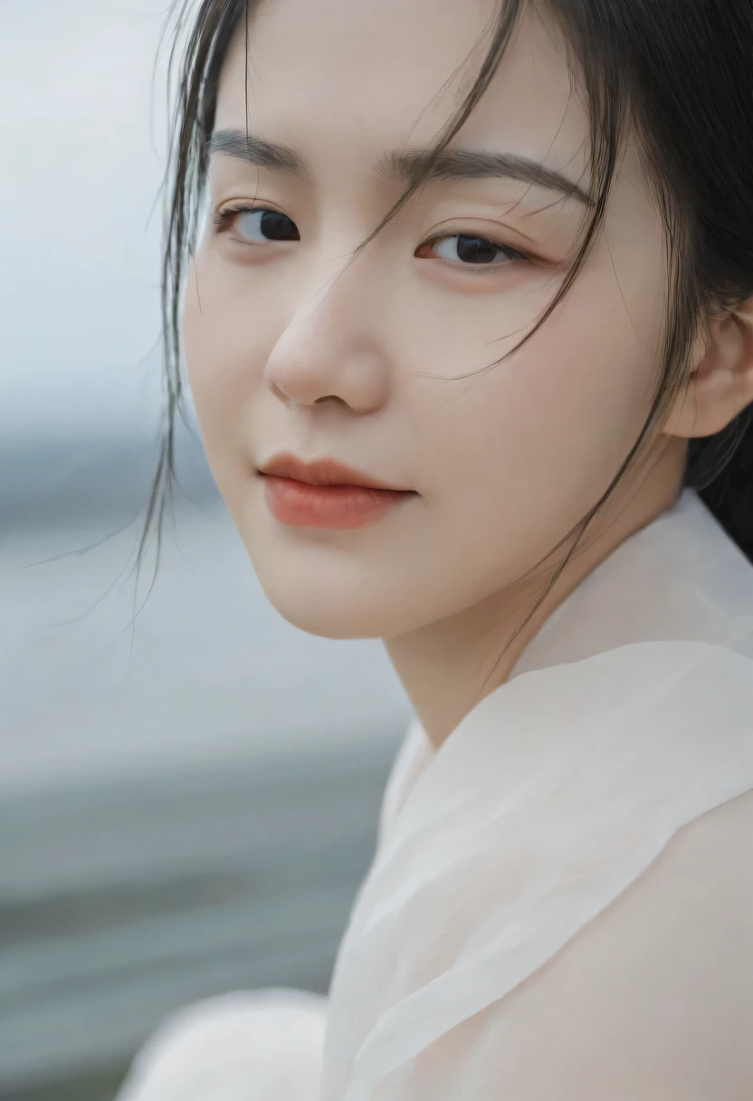 Her face seemed to be shrouded in dark clouds,There is deep sadness in the eyes,As if carrying endless pain。Brow furrowed,Tie a knot that cannot be untied,Revealing inner struggle and helplessness。Tears fell down my cheeks,Silently telling the heavy sorrow。The corners of the mouth droop weakly,Outline a bitter and sad smile,The entire facial expression solidified into a sad picture,It makes people feel pity and sympathy when they see it。
