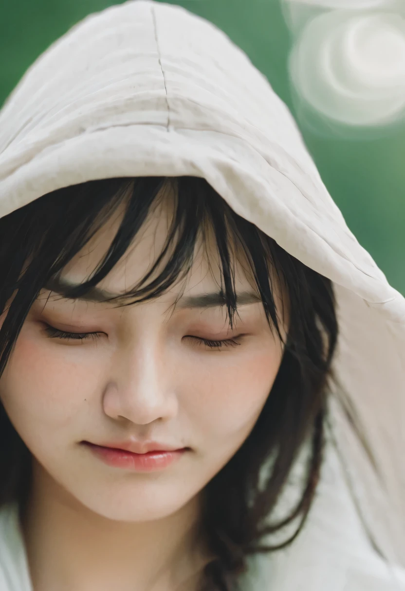 His face seemed to be shrouded in dark clouds,There is deep sadness in the eyes,As if carrying endless pain。Brow furrowed,Tie a knot that cannot be untied,Revealing inner struggle and helplessness。Tears fell down my cheeks,Silently telling the heavy sorrow。The corners of the mouth droop weakly,Outline a bitter and sad smile,The entire facial expression solidified into a sad picture,It makes people feel pity and sympathy when they see it。