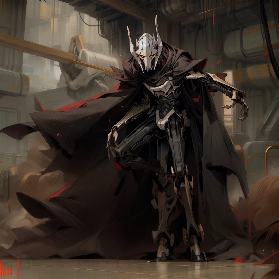 General Grievous, black cape