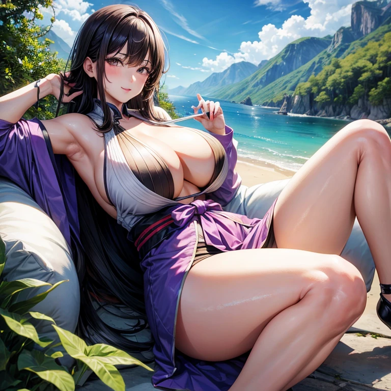 asian woman, really big natural boobs
