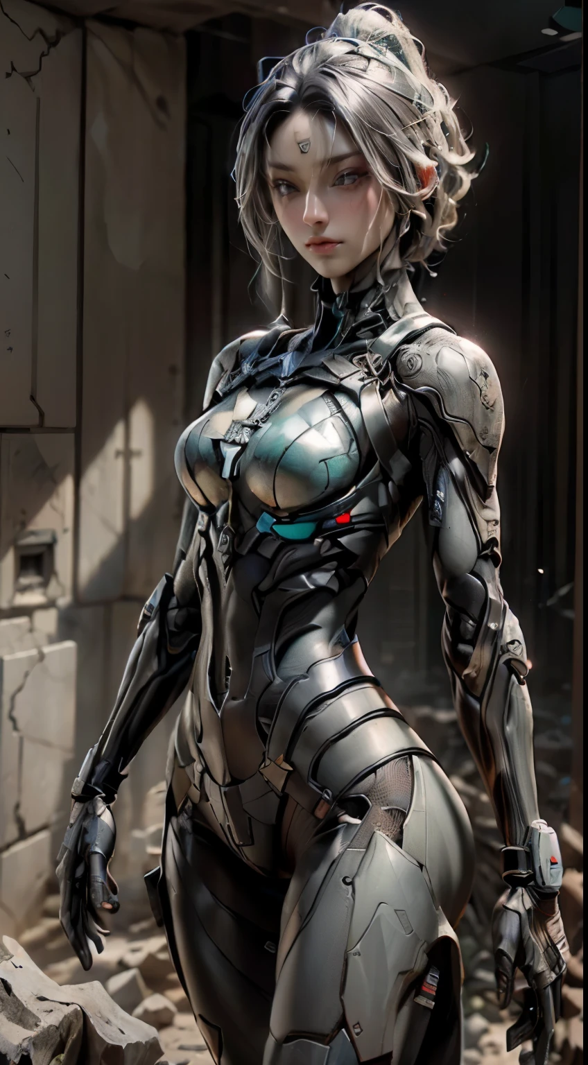 ((melhor qualidade)), ((obra de arte)), (detalhado:1.4), 3D, uma imagem de uma linda mulher cyberpunk,HDR (High-range dynamics),rastreamento de raio,NVIDIA RTX,Super-resolution,Irreal 5,underground dispersal,PBR texturing,post-processing,Anisotropic filtering,Profundidade de campo,Maximum clarity and sharpness,Texturas multicamadas,Albedo e mapas especulares,Surface shading,Accurate simulation of light-material interaction,perfect proportions,Octane rendering,two tone lighting,grande abertura,ISO baixo,White balance,Rule of Thirds,8K CRU,
