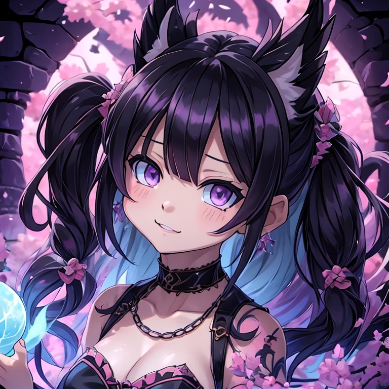 Tennage horny and shy girl, (((devil girl))) furry, arte peludo, chica zorro, (((zorra)))((furry art)) cara detallada piel morena, vestimenta de bruja, aura maligna, alas de dragon, cuerpo con escamas y plumas, bola de energia, lanzando hechizo hechizera, ojos de maldad rojos, hechizo maligno, aura negra Sus ojos son grandes y expresivos, Resplendent irises of blue and purple,