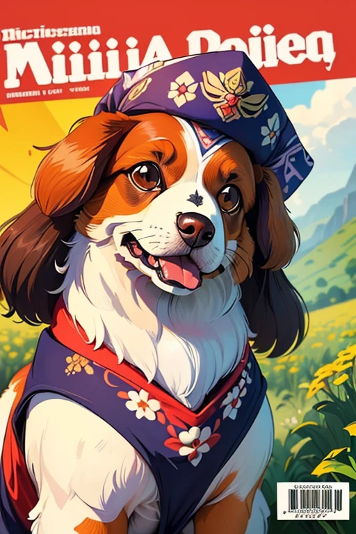 (((Magazine cover with main headlines illustration, propagandas, frases de destaque na capa da revista, Canine Cuteness is the title at the top of the magazine, Collie breed dog)))), somente cachorro na arte, using 3D cinema glasses, obra de arte, melhor qualidade, , ar livre,(((( Cavalier King Charles Daniel puppy
, dog usando Roupa de capuz, or tie or bow, bandana, roupas com desenhos floral,  with your tongue out happily ))), with very long hair and albino fur color, brincando com seus Brinquedos em um lindo quarto fofo,  Dog with an expression of happiness when he sees his owner, Cachorro com boca aberta, breed dog, posando para uma foto usando roupas fofas,   fofo usando vestido fofo de princesa, luxurious hat, ties, Bandanas, vestido, cores fofas, pet store scene, dog clothing colors. low angle view, eye level shot (virilha),Just huge morbid thighs, rima de trabalho, melhor qualidade, (Vista frontal), (vista da minhoca&#39;olhos), perspectiva do olho do minhoca, low angle.