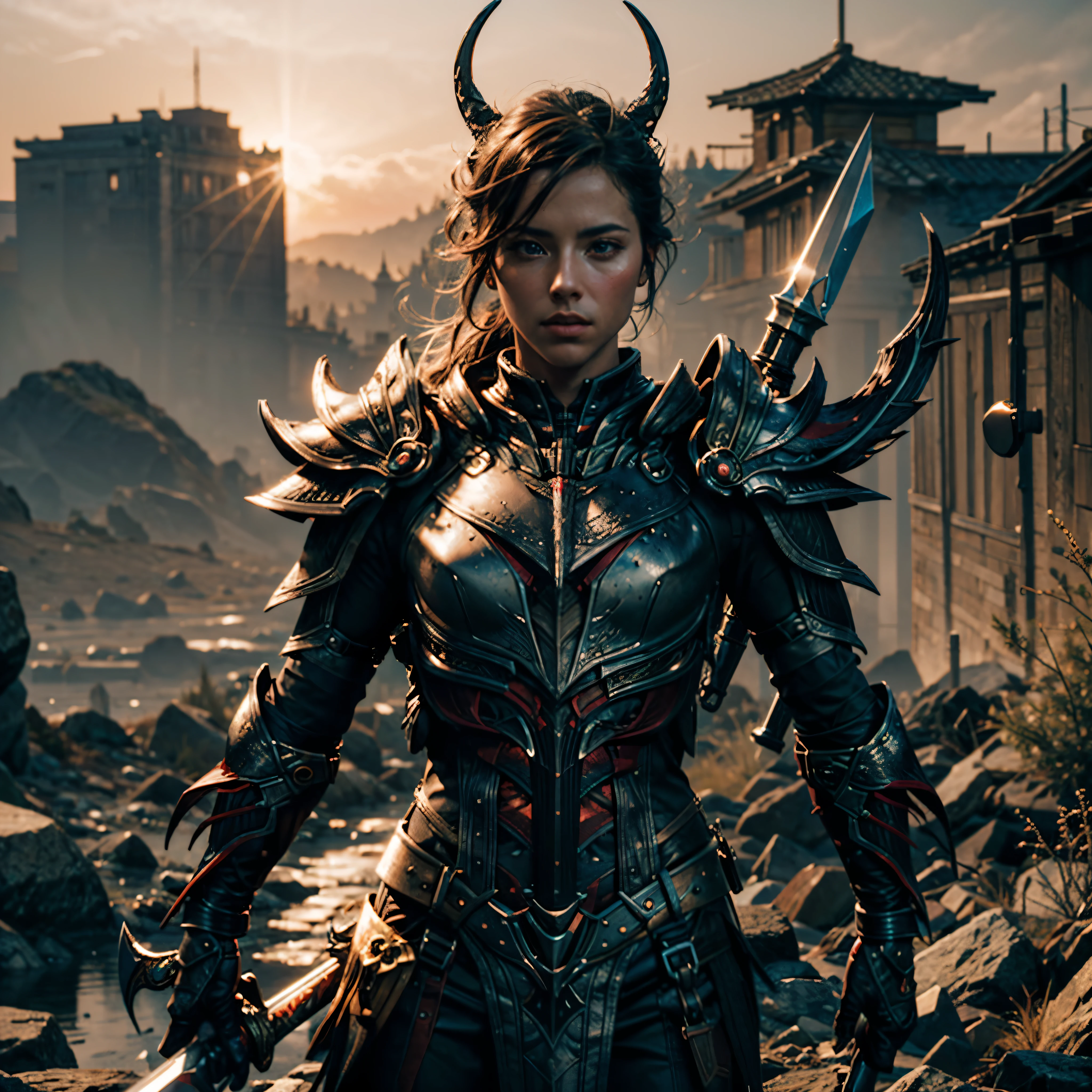 Oblivion "Skyrim Daedric Armor Ebony Carbonite" SUN nebulae stars nebula starry_sky epic Sunshine panoramic sunset spacious radiant sunrise stance, Joust Challenge Lord Daedric Ebony Armor_Ash Gorgeous Queen Daedric_Armor (Ebony Daedric Armor_Carbon) (holding sword:1.3) (ultra masterpiece), (ultra extremely intricate:1.2), (ultra realistic), portrait of a Horsewoman with_Sword charging Knight Cavalry, the most beautiful in the world, (Ebony Daedric Black_Armor), chrome metal reflections, full body, outdoors, intense sunlight, far away castle, professional photograph of a stunning woman detailed, ultra sharp focus, dramatic, award winning, cinematic Sunlight, ultra octane render unrealengine5, volumetrics dtx, (film grain, blurry background, blurry foreground, bokeh, depth of field, sunset, motion blur:1.3), Lord Daedric Ebony Armor hood levitate cape chainmail Chrome breast navel Knight Joust deep path equirectangular ultra_photo-realistic meticulously intricate ultra_high-details ultra_high-quality ultra_high-def ultra_high-res optimal ultra_sharpness focus perfection accurate global illumination volumetric Cinematic_Sunlight Lightning contrast cgi vfx sfx reflex Octane_rendered extreme improved radiant graduated UHD XT3 DSLR HDR romm rgb pbr 3dcg fxaa blu-ray vivid colors-coded backlight frontlight anti-aliasing fkaa txaa rtx ssao opengl-shaders glsl-shaders post-processing post-production cell-shading tone-mapping luminescence Crystalline sex naked nsfw varies multi etc. --s 1000 --c 20 --q 20 --chaos 100