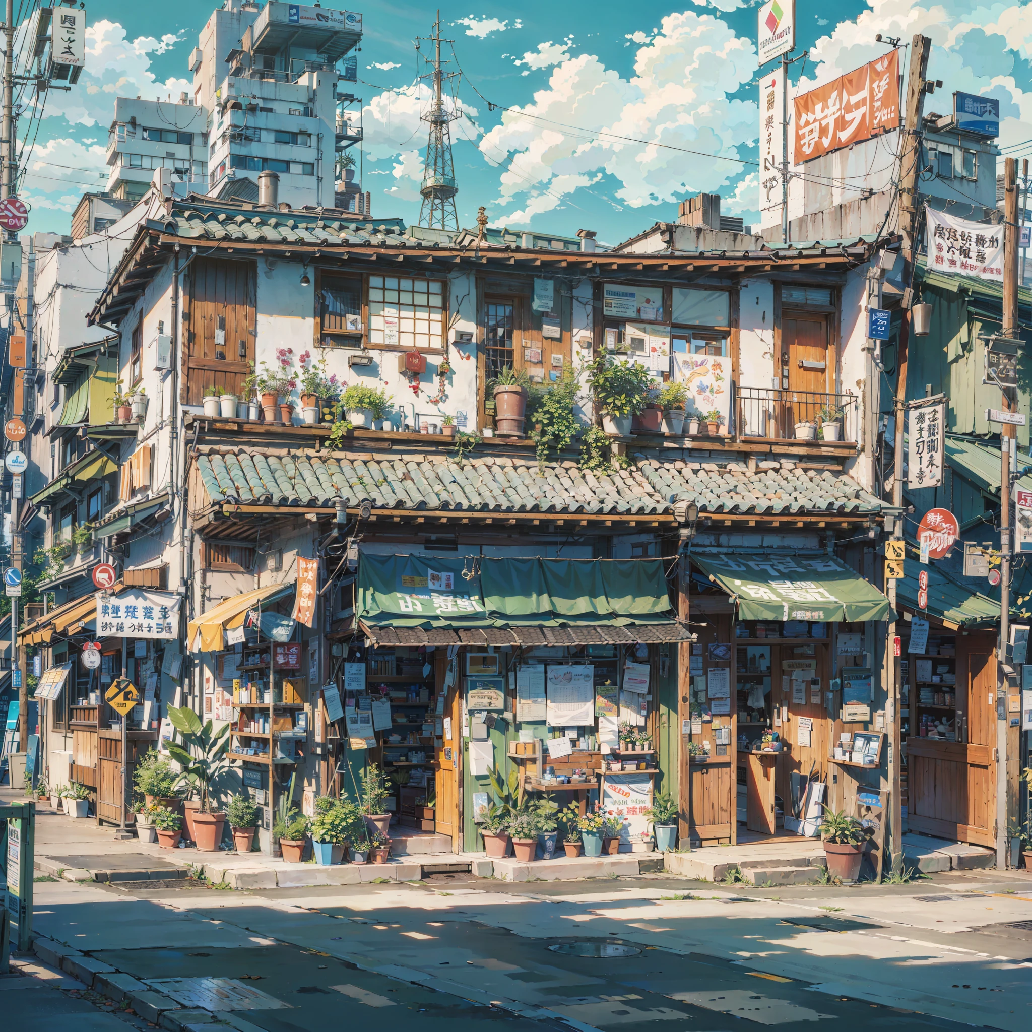 (best quality,4k,8k,highres,masterpiece:1.2),ultra-detailed,(realistic,photorealistic,photo-realistic:1.37),japanese advertisement billboard,,anime style,vibrant colors,vivid,eye-catching,cityscape,modern,reflection,typography,urban,street scene,sakura blossoms,geometric shapes,glossy surface,contrast,anime characters,sleek design,motion effect,symbolic representation,textured background,commercial,digital display,attention-grabbing,energetic,alpha channel,vertical format