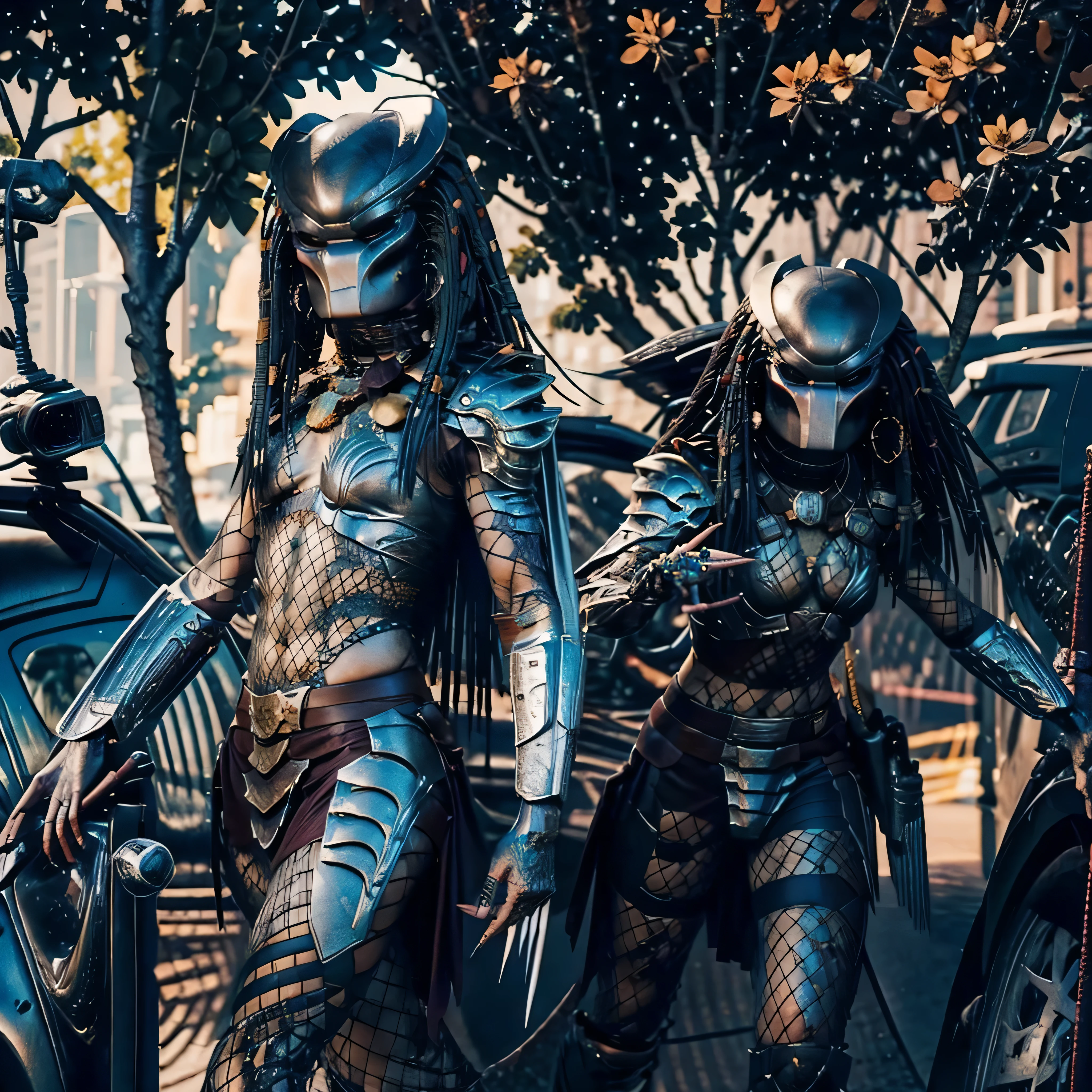 Metropole Yautja Predator (Predator`s Planet) radiant Nebulae stars hyper borealis starry_sky shootingstar vivid sunset panoramic sunrise epic sunshine (Predator from the movie) wearing heavy sexy armor's outfit leather, Predator riding a horse palefroi jump in the sky around Burning_Bush deep path equirectangular "Predator" Predator`s_City Masterpiece ultra UnrealEngine5 dagger 🍦🍹❤ dazzling saturate incandescentes Vivid Will-o'-the-wisp Symmetrical (gorgeous Princess Athletic extatique Tamned Skin😘sensual Effects Cheekbones Embarrassed redderer ultra_beautiful_eyes dark black lazulis turquoises saphirs👩mouth open tongue teeth obvious smile howling🎀👗⚜👒Floating Jacket Cape Shoulders-Off Shirt Lace Clavicles White Papillotes embroidered satin red thick leather breasts felt skirt matching ample swinging spinel navel waist cadena belt reveal heart padlock bristles scarlet pubis-hairy indigo silk snap garters thighs legs👡💅)🎪🎢🎡🎠 Cinematic_sunLight meticulously intricate ultra_high-details ultra_high-def ultra_high-res ultra_Photo-realistic ultra_high-quality ultra_sharpness focus accurate max perfection reflex extreme improved Octane-rendered opengl-shaders glsl-shader UHD XT3 DSLR HDR romm rgb pbr analogique color-coded shading 3DCG fxaa global illumination cgi vfx sfx fkaa txaa rtx ssao post-processing post-production cell-shading augmented tone-mapping sundrop contre-jours optimal onyx luminescence volumetric lighting contrast lightning floraison summon creature fleuraison incandescentes inox opal invocation monster beholder strange transparent graduated chrome Cristalline reflection population silver agate heart hearth Earth varied multi etc. --s 1000 --c 20 --q 20 --chaos 100
