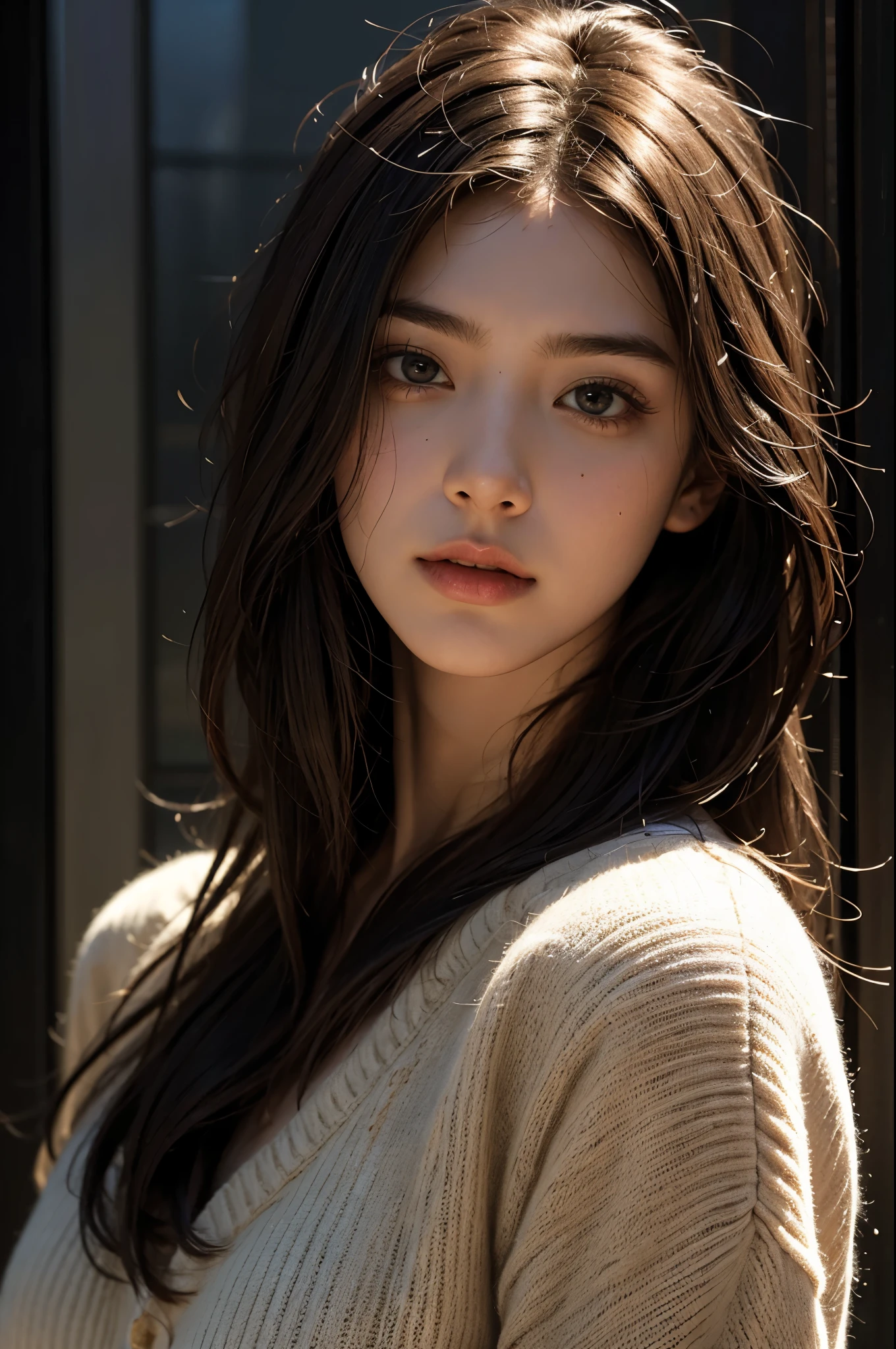 8k, top quality, masterpiece:1.2), (realistic, photo-realistic:1.37), top quality, masterpiece, beautiful young woman, crying hard, sad, tears, dressed in shirt with blouse jacket, random hair, light skin, drizzle background
