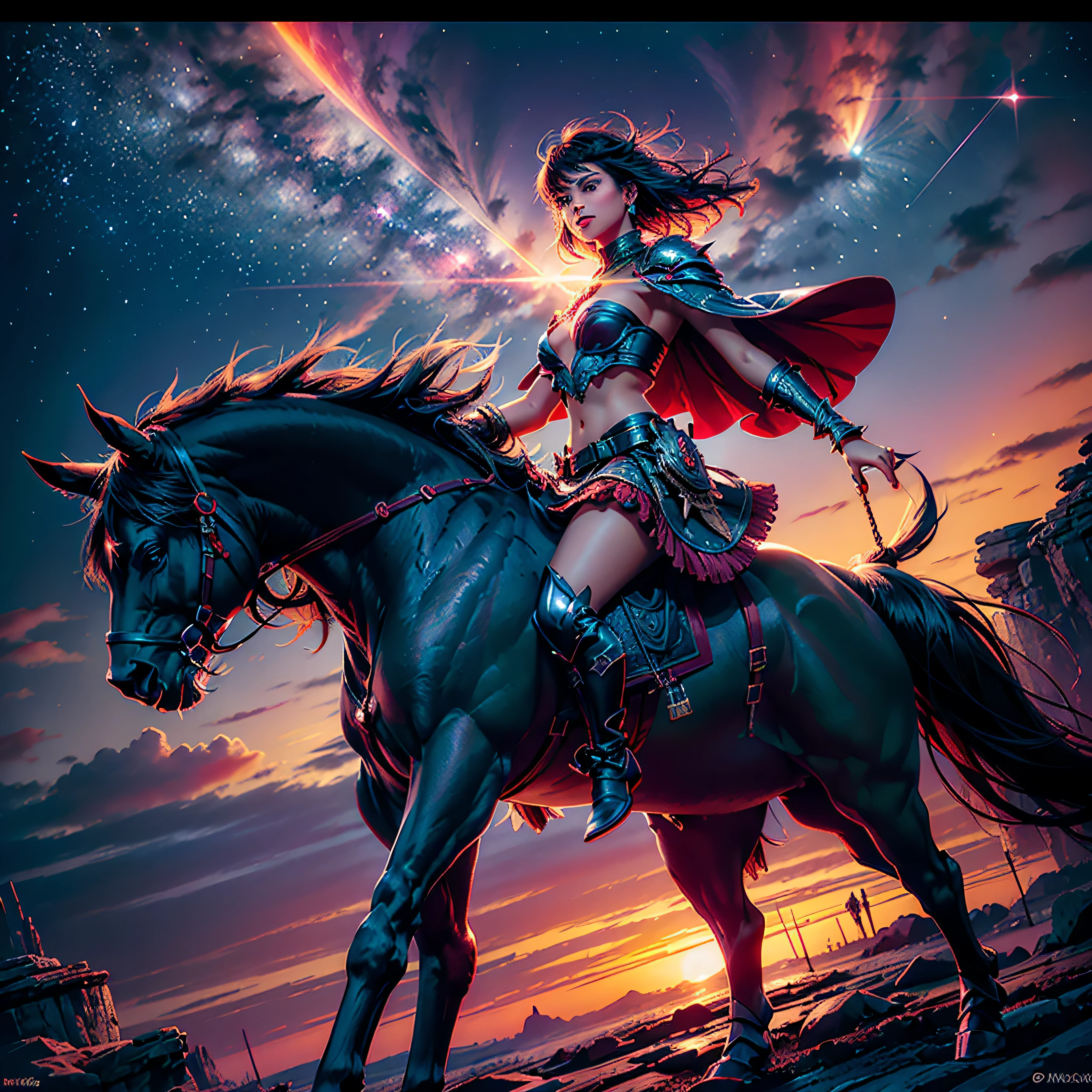 Metropole Yautja Predator (Predator`s Planet) radiant Nebulae stars hyper borealis starry_sky shootingstar vivid sunset panoramic sunrise epic sunshine (Predator from the movie) wearing heavy sexy armor's outfit leather, Predator riding a horse palefroi jump in the sky around Burning_Bush deep path equirectangular "Predator" Predator`s_City Masterpiece ultra UnrealEngine5 dagger 🍦🍹❤ dazzling saturate incandescentes Vivid Will-o'-the-wisp Symmetrical (gorgeous Princess Athletic extatique Tamned Skin😘sensual Effects Cheekbones Embarrassed redderer ultra_beautiful_eyes dark black lazulis turquoises saphirs👩mouth open tongue teeth obvious smile howling🎀👗⚜👒Floating Jacket Cape Shoulders-Off Shirt Lace Clavicles White Papillotes embroidered satin red thick leather breasts felt skirt matching ample swinging spinel navel waist cadena belt reveal heart padlock bristles scarlet pubis-hairy indigo silk snap garters thighs legs👡💅)🎪🎢🎡🎠 Cinematic_sunLight meticulously intricate ultra_high-details ultra_high-def ultra_high-res ultra_Photo-realistic ultra_high-quality ultra_sharpness focus accurate max perfection reflex extreme improved Octane-rendered opengl-shaders glsl-shader UHD XT3 DSLR HDR romm rgb pbr analogique color-coded shading 3DCG fxaa global illumination cgi vfx sfx fkaa txaa rtx ssao post-processing post-production cell-shading augmented tone-mapping sundrop contre-jours optimal onyx luminescence volumetric lighting contrast lightning floraison summon creature fleuraison incandescentes inox opal invocation monster beholder strange transparent graduated chrome Cristalline reflection population silver agate heart hearth Earth varied multi etc. --s 1000 --c 20 --q 20 --chaos 100