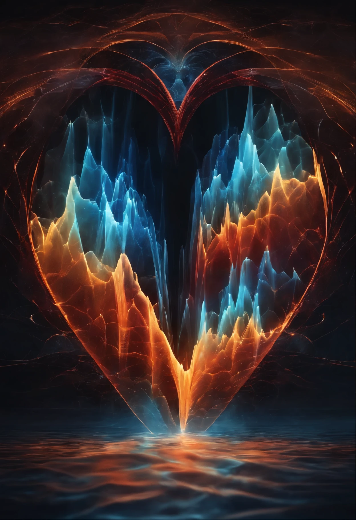 Impulse, Impulse, tachycardia, Heart, Heartbeat, cardiogram, Heart pulse, ice, Magic