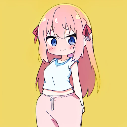 (master piece、super detail、highest quality、8k、32K、High resolution、Kyoto Animation Style Anime Illustration、highest qualityの公式アートの特徴: 1.6)、(caregiver) 、cute女の子 1 人、solo、Are standing、whole body、predecessor、Makeup、cute、: 1.3)、(Loli:1.2)、(cute:1.5)、セクシーなcute女の子、Morning park during a run、shortness of breath、(Sweat)1.4、Satisfied smile、Wearing a light brown sports bra and jogger pants、Transparent shirt、Soft and clean focus、Realistic lighting and shading、Active、dynamism、(light pink hair、twin blade、long hair、hair ribbon、cuteリボン: 1.1)、thin eyebrows、big breasts、women stink、fart、shyness、blush、Gas comes out of the butt、put pressure on your face、lots of gas、My body trembles、Hip Attack、Feeling like diarrhea、Dirty ass