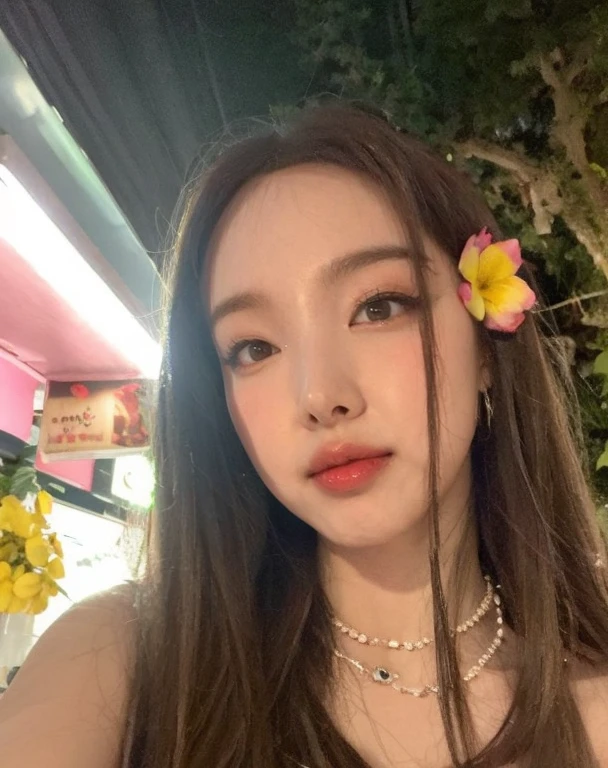 Nayeon from twice face, fotorealista, hd