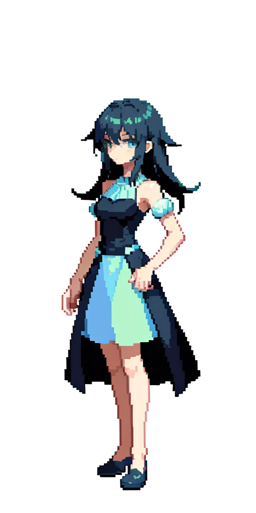 (masterpiece, top quality, best quality), pixel,pixel art,1girl,full body,