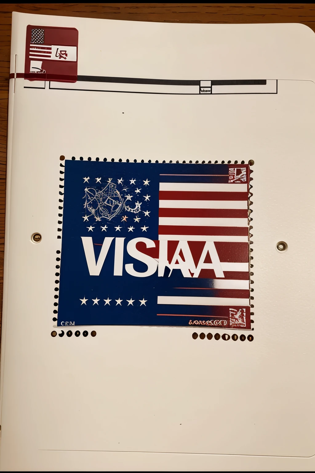 visa,passport,and us visa us flag Entry Stamp,unite