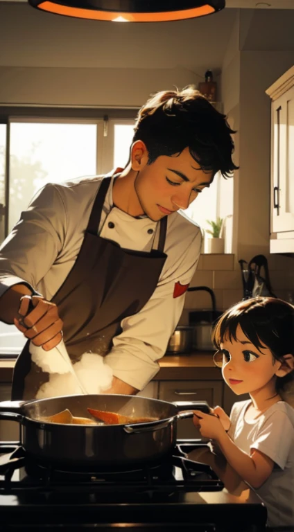 couple cooking