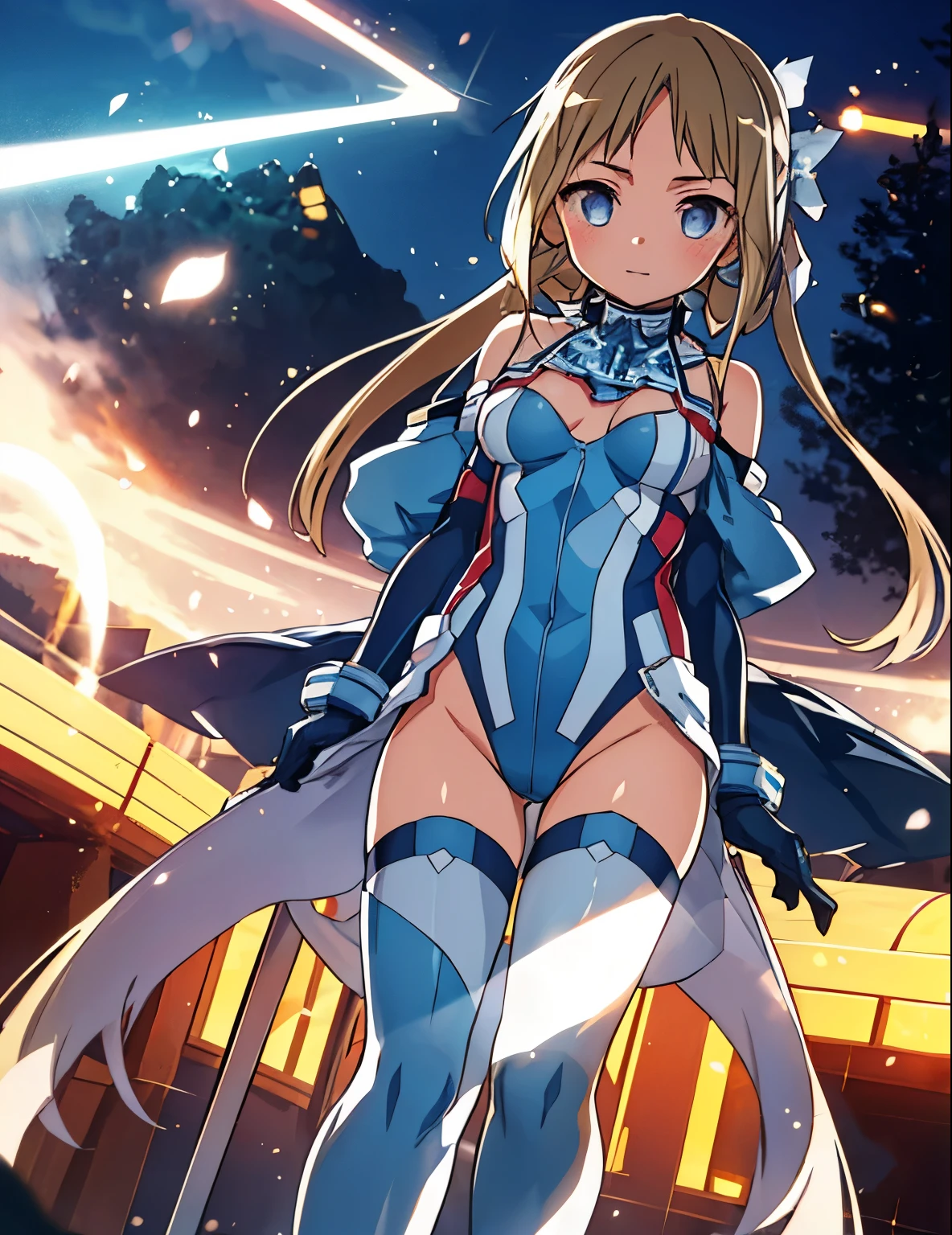 highest quality,sleep on your back in bed，Crab crotch，show me your boots，thigh high boots，leotardチラ見せ，glove，Strange thieves，elegant, 1 girl, leotard，body suit，cute, blushed, looking at the viewer, from below, prison，blue eyes, beautiful eyes, beautiful background, particles of light, Light of the sun, dramatic lighting, outside, shiny, realistic, table top, highest quality, Super detailed, get used to it, scenery, beautiful and detailed eyes, thin hair