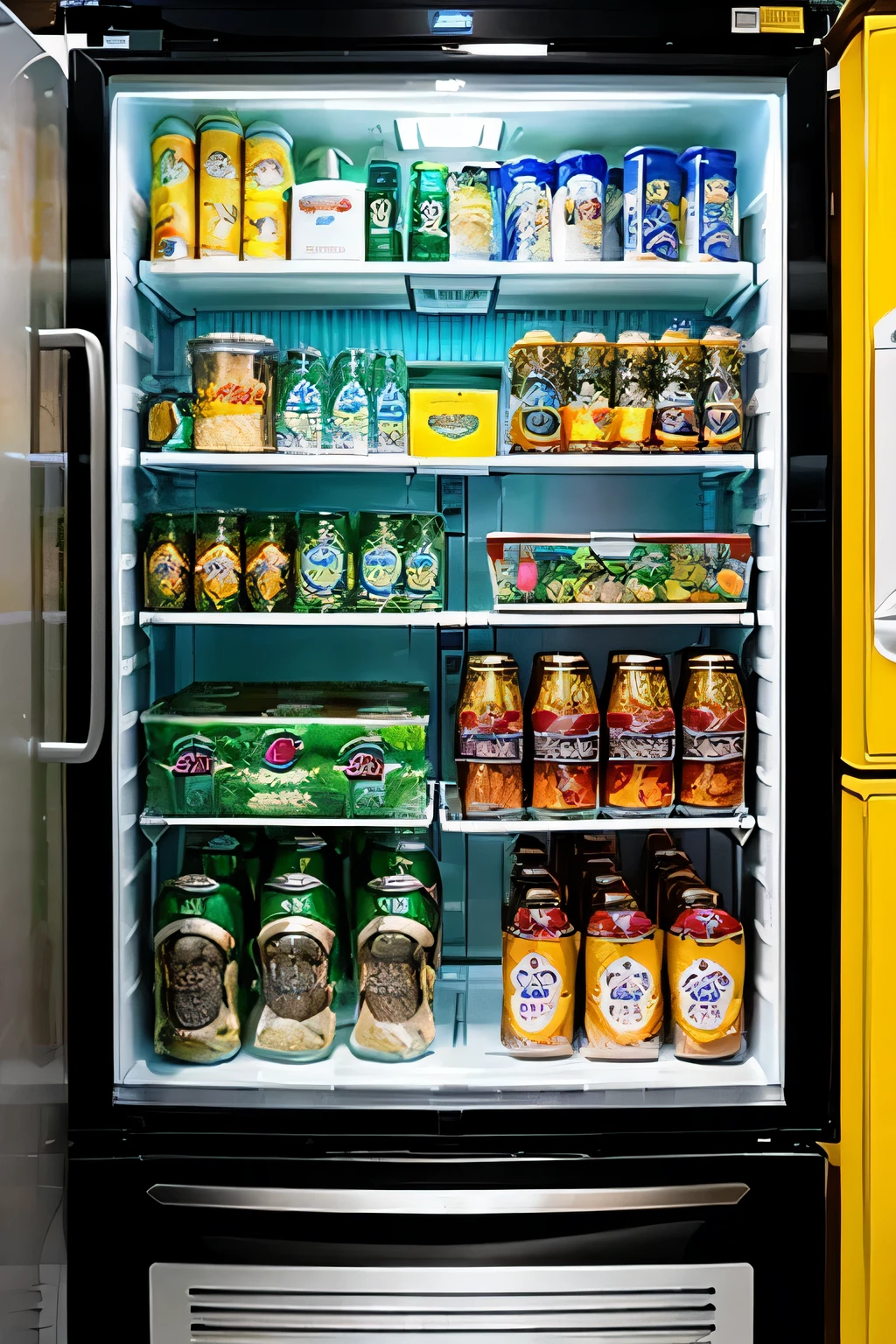 This refrigerator is located in our office in Tokyo.
