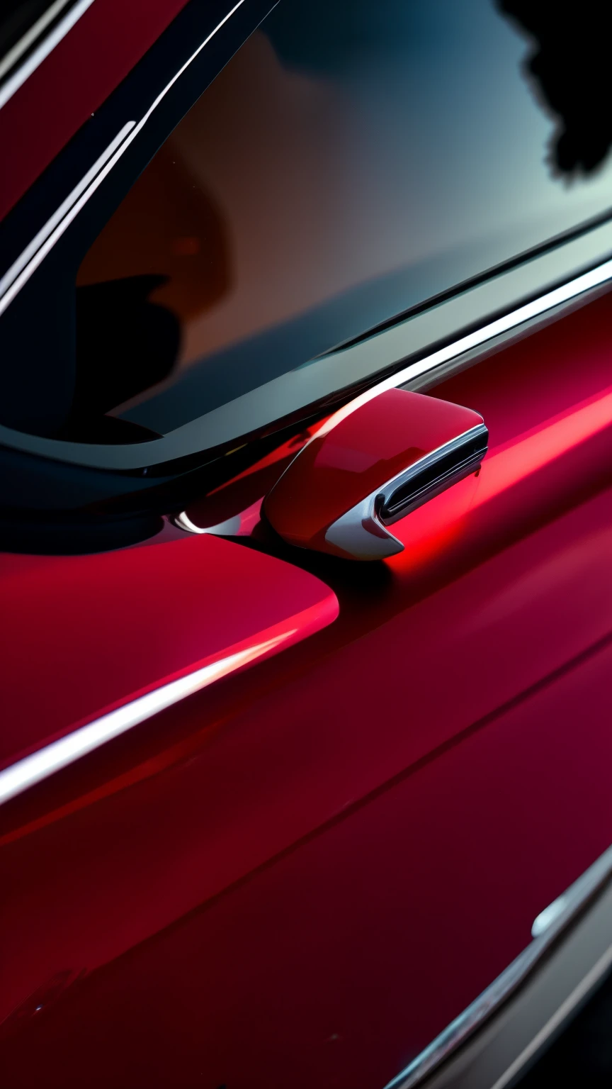 Ordinary car rearview mirror
