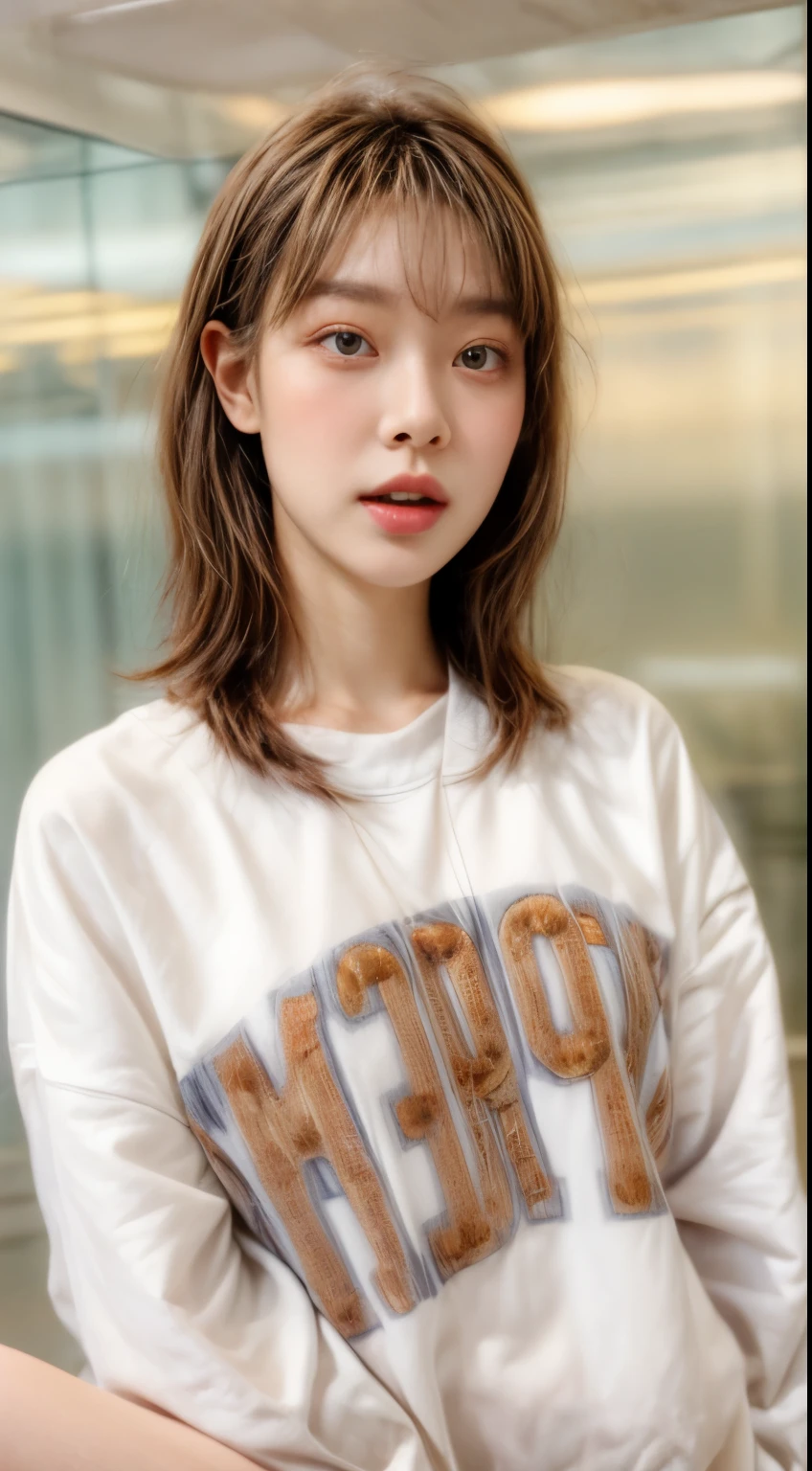 masterpiece、8K、32K、highest quality、(Detailed both eyes)、(cute japanese woman、bangs)、23 years old、elegant、swet、black hair
