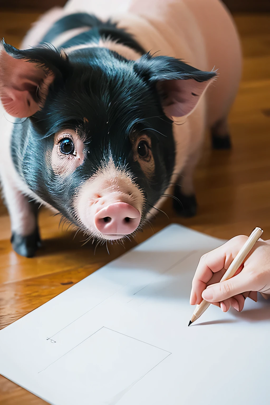 Draw a pig