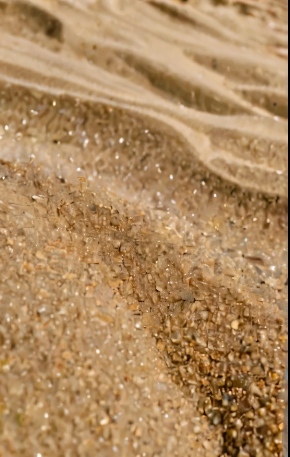 Sand beach, close-up, ignore: Colossus experimental trained