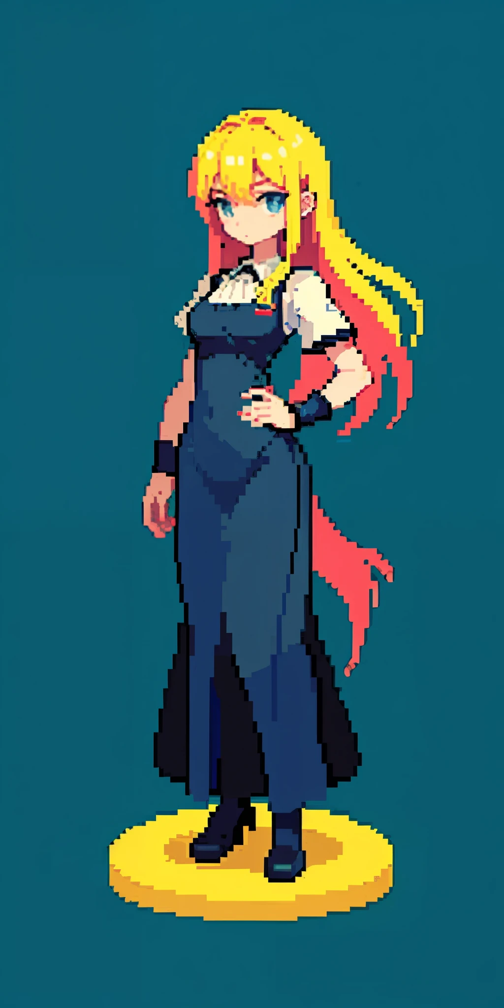 (masterpiece, top quality, best quality), pixel,pixel art,1girl,full body,