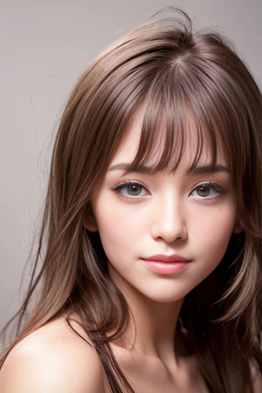 whole body, model pose, (realistic, photo-realistic:1.37),(8K, RAW photo, highest quality, masterpiece:1.2), cute, Super detailed,heart shaped eyes,Physically based rendering, ultra high resolution, Kodakvision Color, Shot with Aricum LT camera, Bokeh, sharp focus,
looking at the viewer,photorealistic,realistic, alone, photorealistic, highest quality,highly detailed face,highly detailed eyes and face, beautiful and detailed eyes,confused, incredibly confused,unforgettable smile,messy hair, floating hair, ,