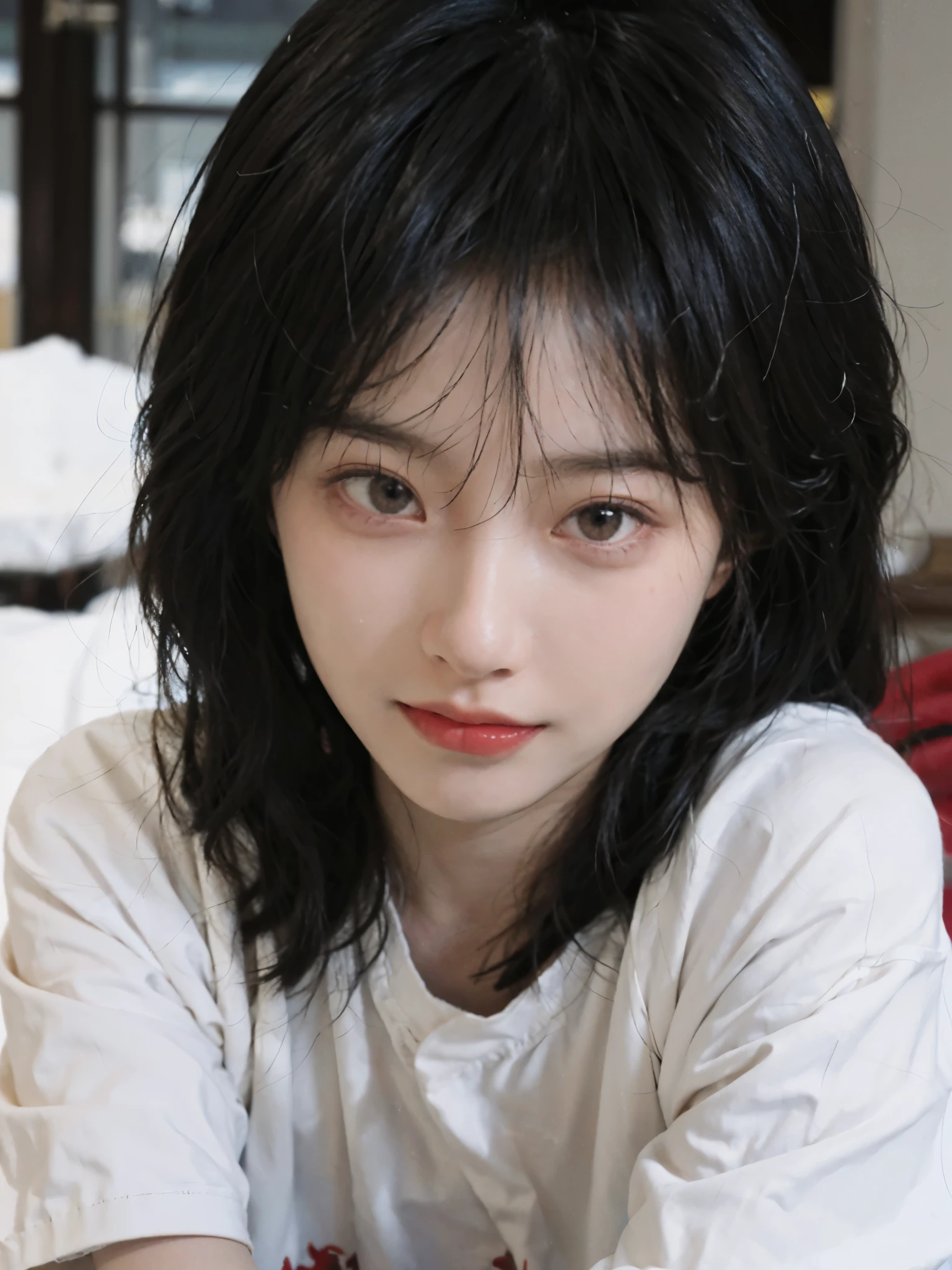 best quality, ultra high resolution, White background,(Upper body:1.4)(realistically:1.4), 2个girl,(medium shot:1.4 gold),short sleeves,cute,Atmosphere,twin,A pair of eyes as clear as snow,Royal sister,girl,looking at the audience, close up ,