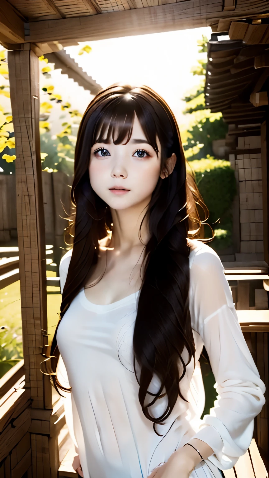 Best Quality, absurderes, Ultra-detailed, Yamanaka_Ino, 1girl in, Solo_focus,  hair down