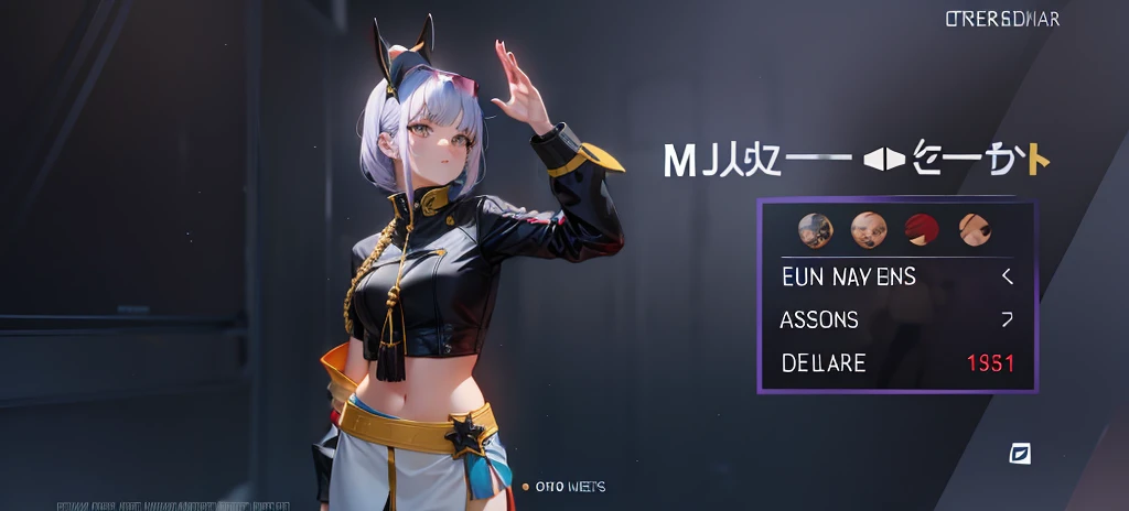 there is a woman standing 4k queality