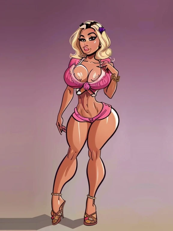 Mulheres ruivas na academia, sexy, coxas grandes, peitos grandes