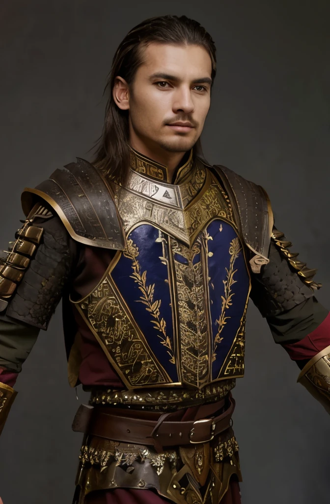 milat cirass, armor 17th century, rich clothes
