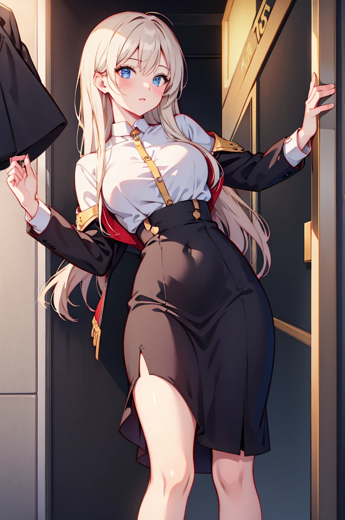 a cartoon picture of a woman in a red dress and a man in a black suit, half invoker half megumin, anya from spy x family, she is holding a long staff, edelgard fire emblem, succubus in tight short dress, flirty anime witch casting magic,  in dress, from league of legends, seductive anime girl