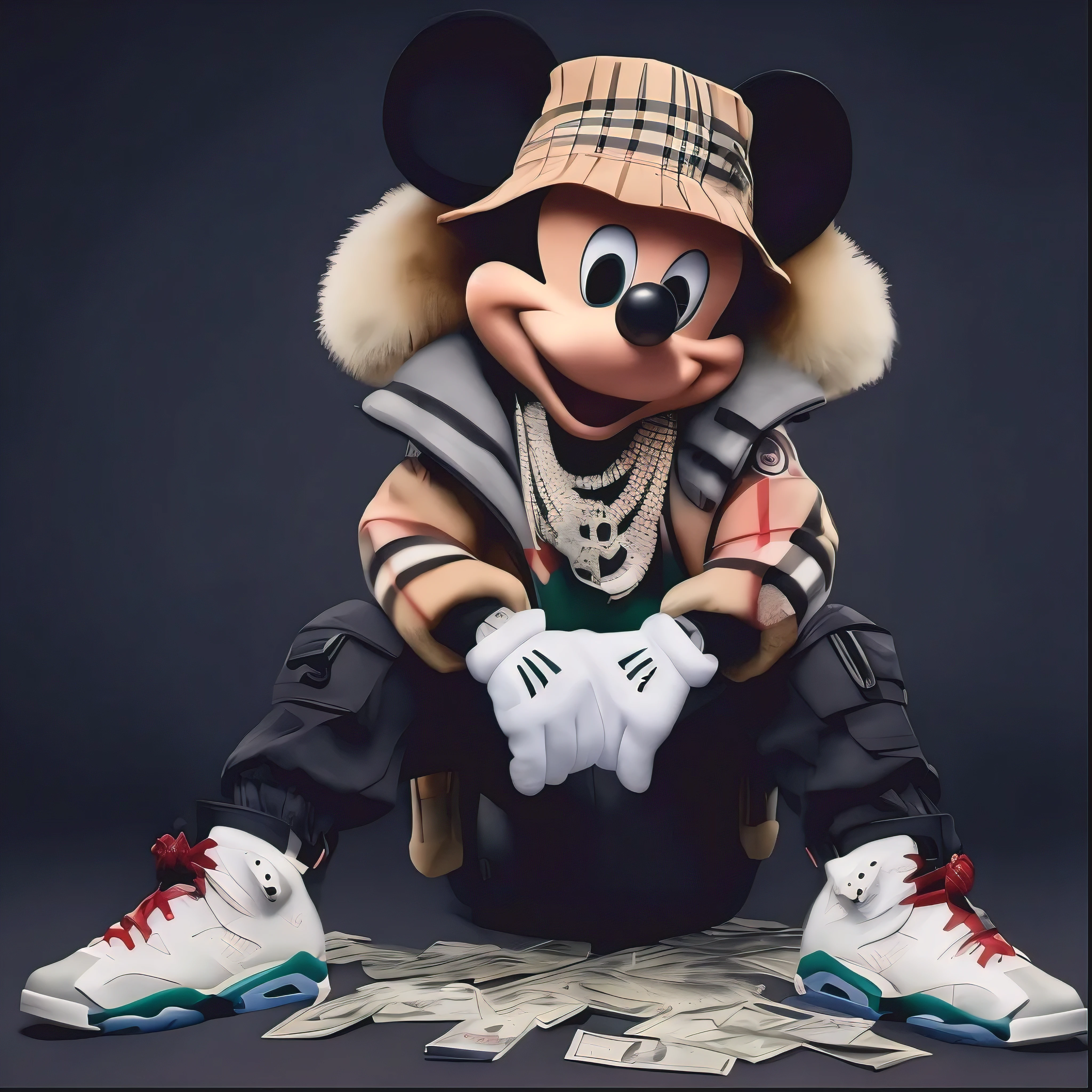 8K, 16k, grande qualité, art 3d, pour l&#39;Impression, 300 pixel par pouce, détails numériques, Super détails, Burberry tessus, Louis Vuitton 