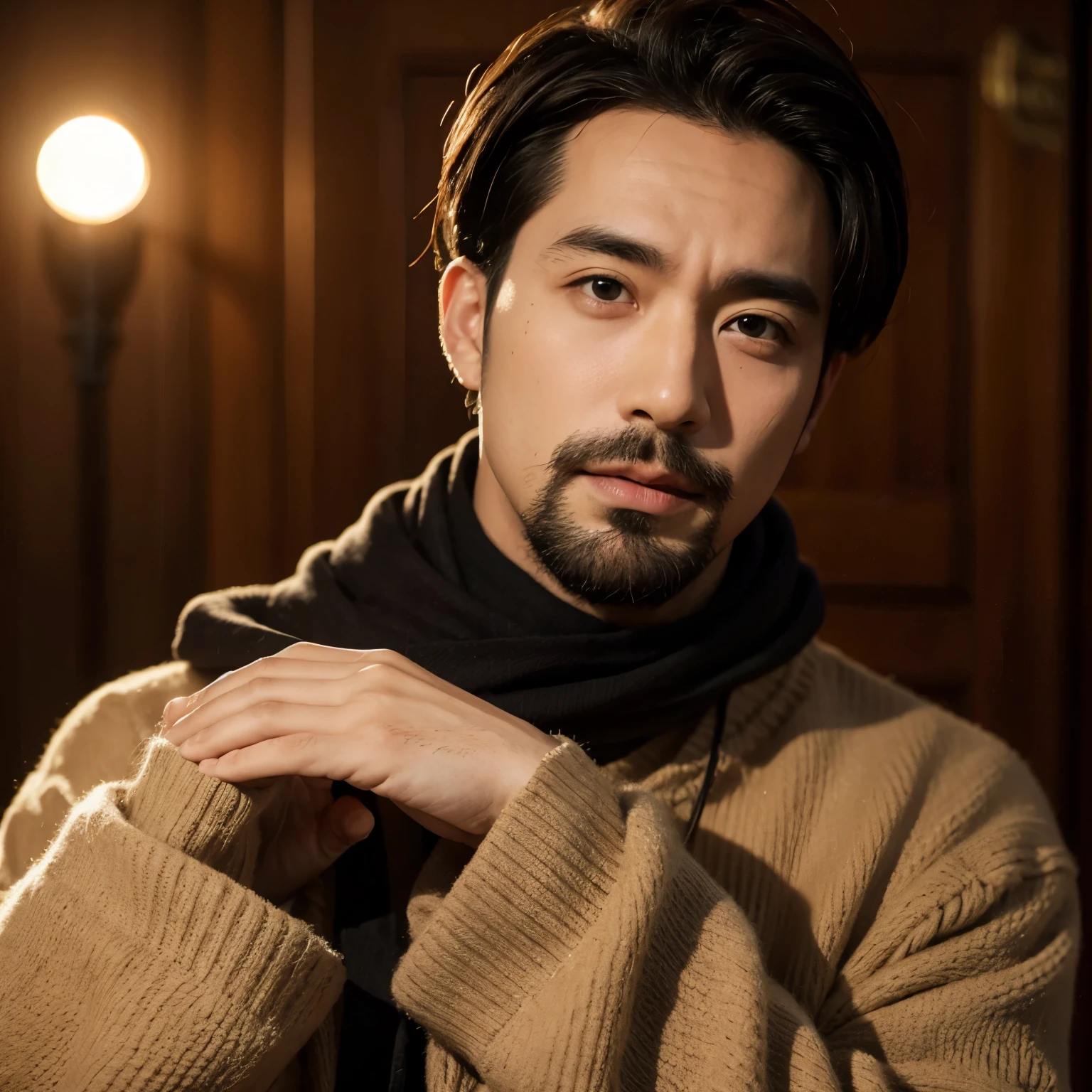 a man