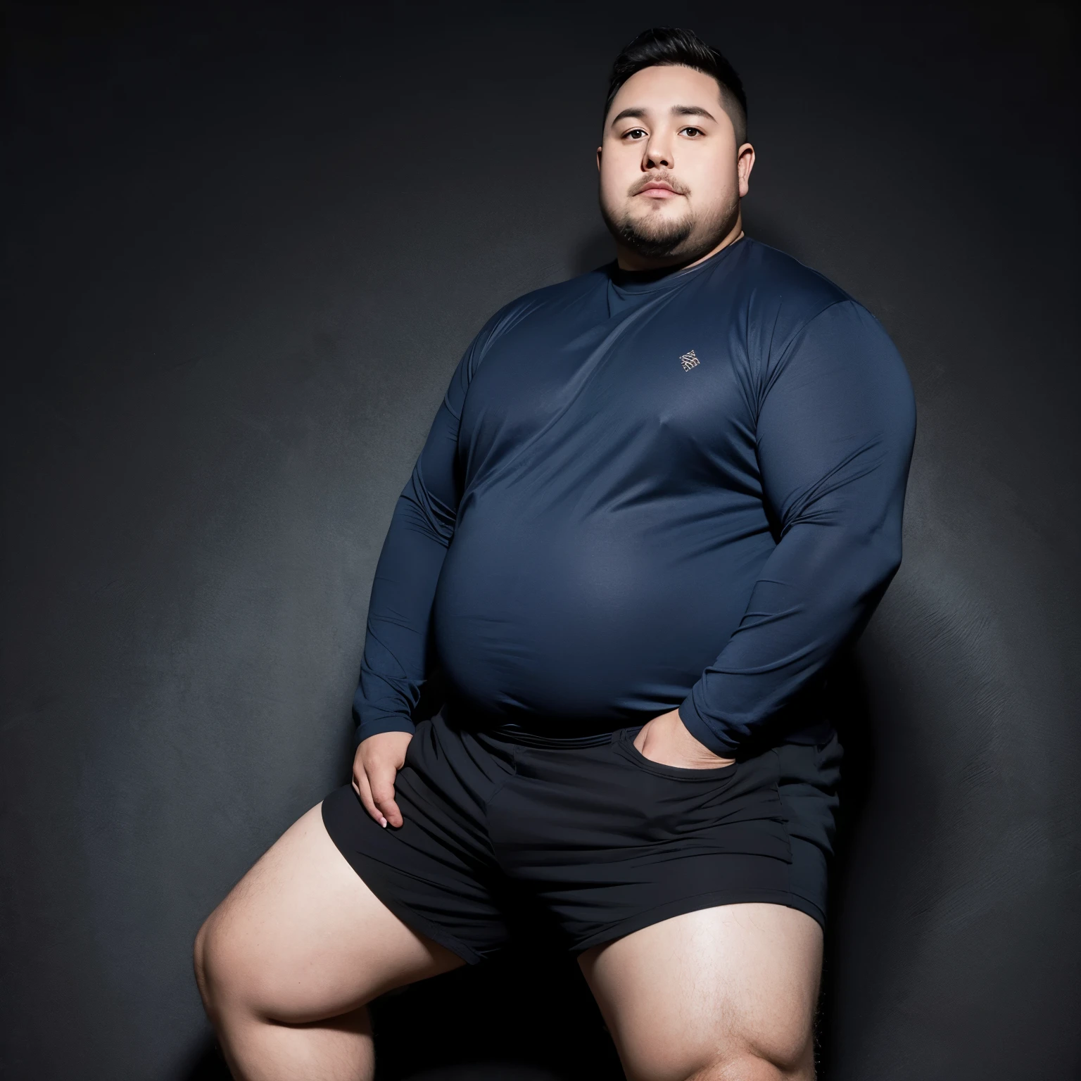 A slightly chubby man