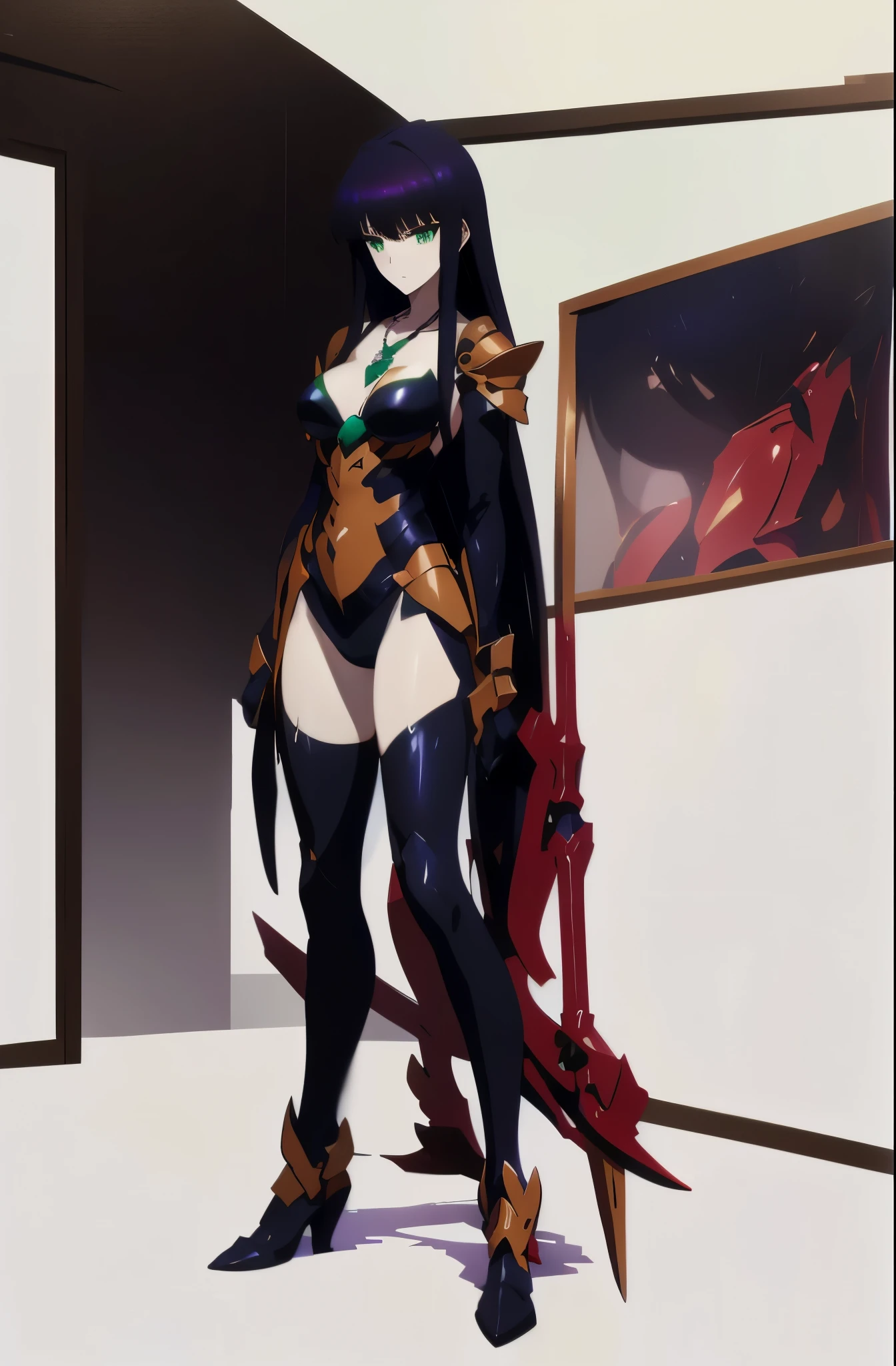 Girl wearing mechanical cyber armor,scarlet armor,armor girl, 女性アクションanime girl, anime female hero portrait, Girl wearing mechanical cyber armor,Arafed image of a woman wearing spear and armor, Panoramic view of the dark magician, armor girl, wearing witchblade armor, anime figures, black and red armor, in monster hunter armor, lady in red armor, biomechanics boobs, bikini armor female knight, anime figures,A woman wearing two-tone body armor of red and black,anime goddess,A girl wearing vermilion armor all over her body,Anime character wearing red と黒 cyber armor holding a red and yellow length spear,ironman suit, anime manga robot!! anime girl, lady in Red armor, red demon armor, Red armor, lava and fire goddess,symphogear,Body Armor,未来的な衣装のanime girl,((masterpiece))、(very detailedなCGユニティ8k壁紙)、最high quality、enlightenment、beatiful detailed eyeeautiful detailed hair、very_length_hair、1 girl、universe、solo,vermilion_armor,cleavage,Sexy armor,mecha musume、mechanical parts,masterpiece、最high quality、super detailed、very detailedなenlightenment、very detailed、intricate details、High resolution、超intricate details、very detailedな8K CG壁紙,headgear,starry sky,Also々facial expression,Alsoとした顔,serious expression,beautiful anime high school girl, anime moe art style, 超realistic girl高生, Seductive anime girl, anime girl, realistic girl, 魅力的なanime girl, 超realistic girl高生, anime girl,8K UHD, High resolution,Very detailed CG, high quality shadows, Beautiful and delicate face in every detail, ディテール美しいdelicate eyes,break(very detailedな8k壁紙),(Hvery detailed CG 8K wallpaper),Escape to (chainsaw man),Scathach (destiny/grand order),Reika Shimohira ,high resolution,very繊細で美しいCGenlightenment,最high quality,realistic skin feel,realistic fabric,realistic texture,beautiful thighs,toned legs,beauty of footboard,big breasts thin waist,(((table top))), (((最high quality))),8K,32K,masterpiece,beautiful attractive anime woman,Super fine,super detailed,High resolution,超realistic girl高生,Masseter muscle part, 最high quality, high quality, High resolution, fine texture, high qualityの影, high detail,finely,1 girl in,high school student,soloで,I,one personだけ,one personで,one person,That kind of thing,Adult-like atmosphere,neat and length legs.beautiful thighs,toned legs,beauty of footboard,8 head body,身length:171cm,mature girl,Reddish-purple hair,Reddish-purple hair,Purple hair,cassis colored hair,silky and smooth hair,Colorful hair,Straight hair,beautiful hairl,彼女は首にnecklace身に着けています,necklace,ビーズnecklace,magatama accessories,slight smile,colorful eyes,green eyes,jade eyes,beautiful eyes,bright eyes,delicate eyes,jewel-like eyes,jade eyes,droopy eyes,(green eyes:1.5),cowboy shot,symphogear,cyberpunk city background,anime mech armor,SF, {Symphogear:1.15},Anime Mecha Aesthetics,standing,Character Design,plug suit,Precision painting,(((Detailed details))),(((artwork))),