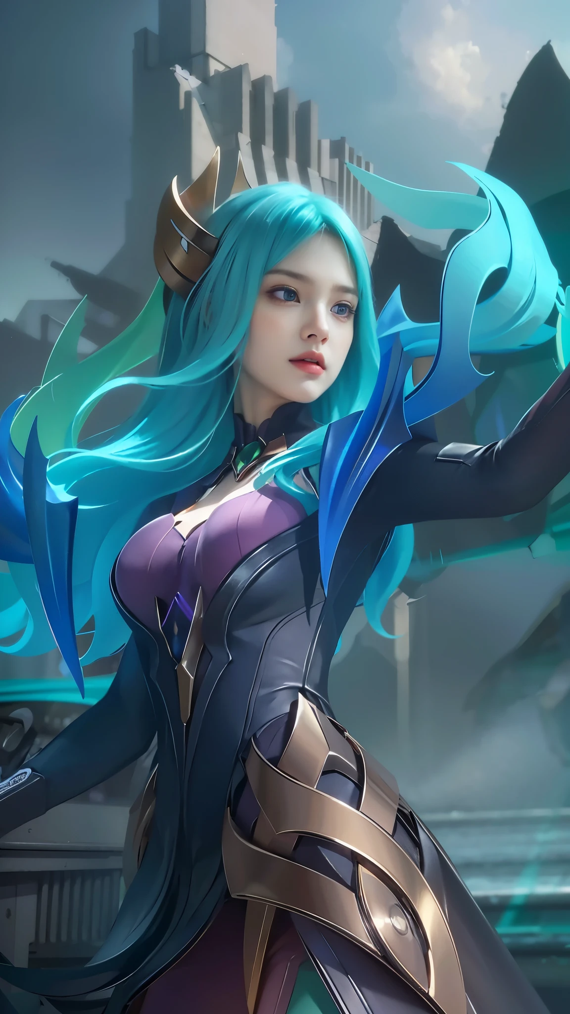 (photorealistic:1.4), best quality, masterpiece, ultra high res, 1girl, (detailed face:1.2), (detailed eyes:1.2), (detailed hair:1.2), (detailed clothes:1.2), 4k, (detailed color:1.2),5),