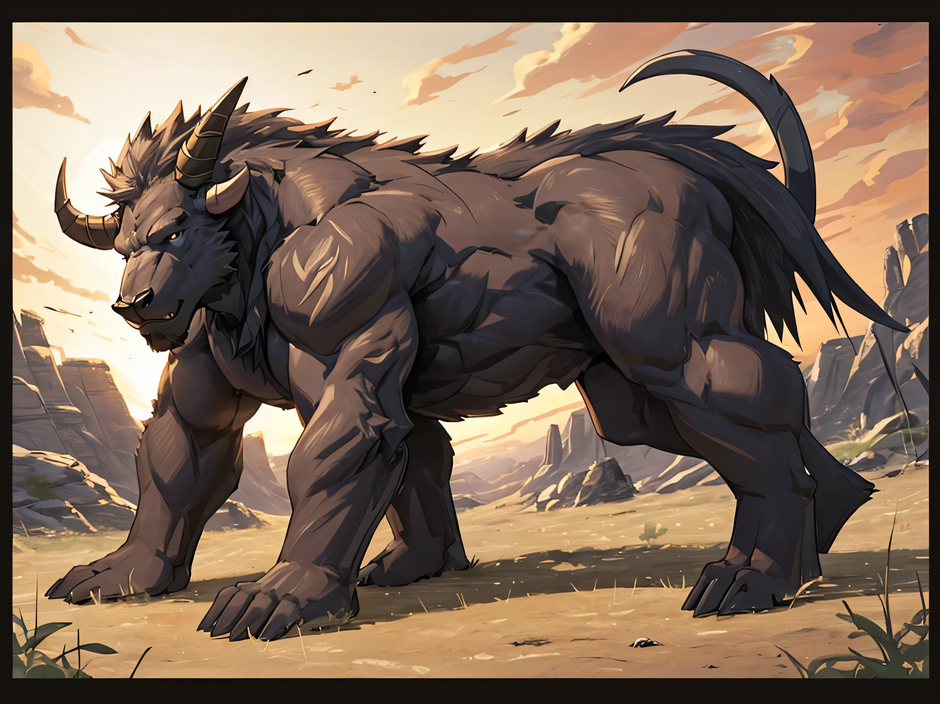 Muscular, panther, black Panther, naked, from back, back view, booty, ass, testicles, anus, with tail, tail, long, panther tail, anatomy, good anatomy, perfect anatomy, male anatomy, posing, on all fours, strong legs, strong arms, perfect body, By mystikfox61