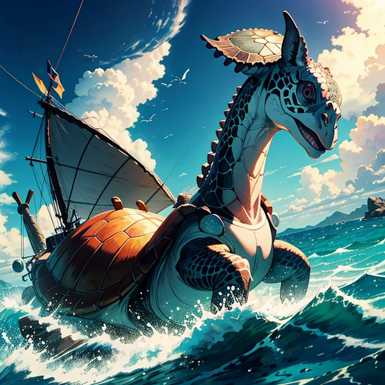 Una tortuga,tortuga,bajo el agua, hyper high definition, obra maestra, alta calidad