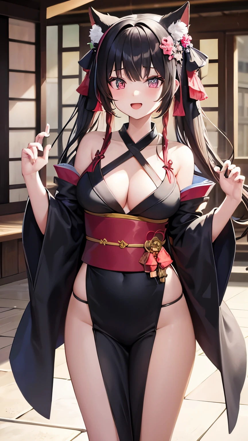 best quality,two girl,,kimono,gangbang,two boys